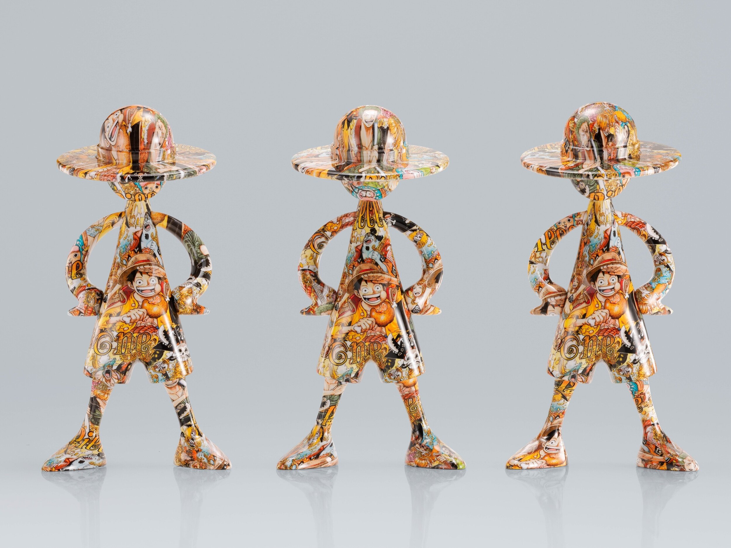 One Piece LUFFY's ARTCANVAS 1/8 -1000 Logs Anniversary-: Bandai 16