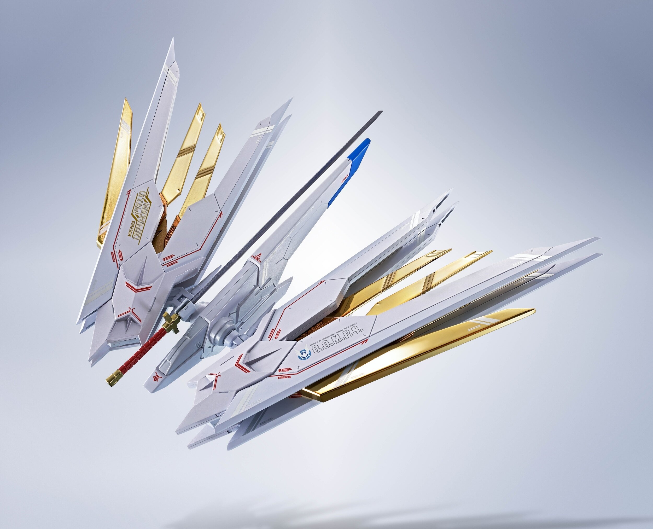 BANDAI NAMCO L ROBOT魂 PROUD DEFENDER METAL ROBOT Spirits (SIDE MS) Proud Defender + Effect Set