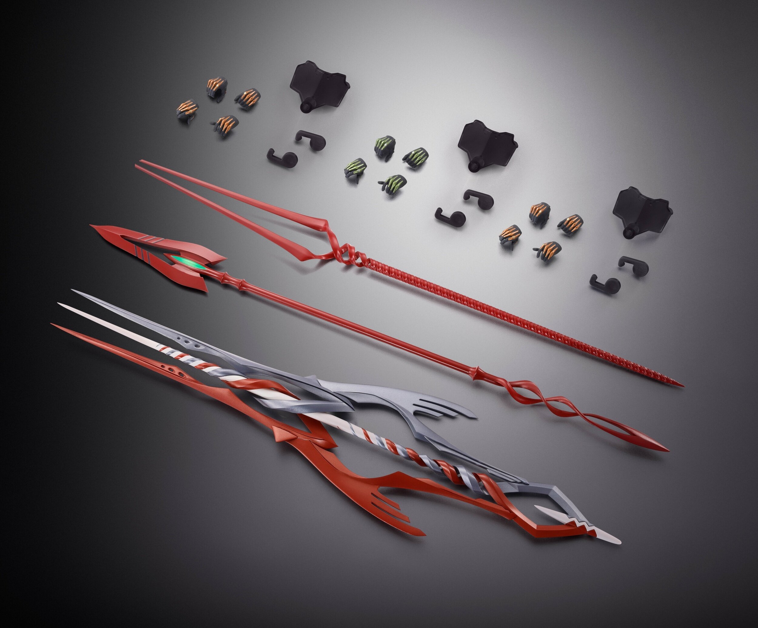 Metal Build Evangelion 3 Spears Set for Evangelion 30th with the