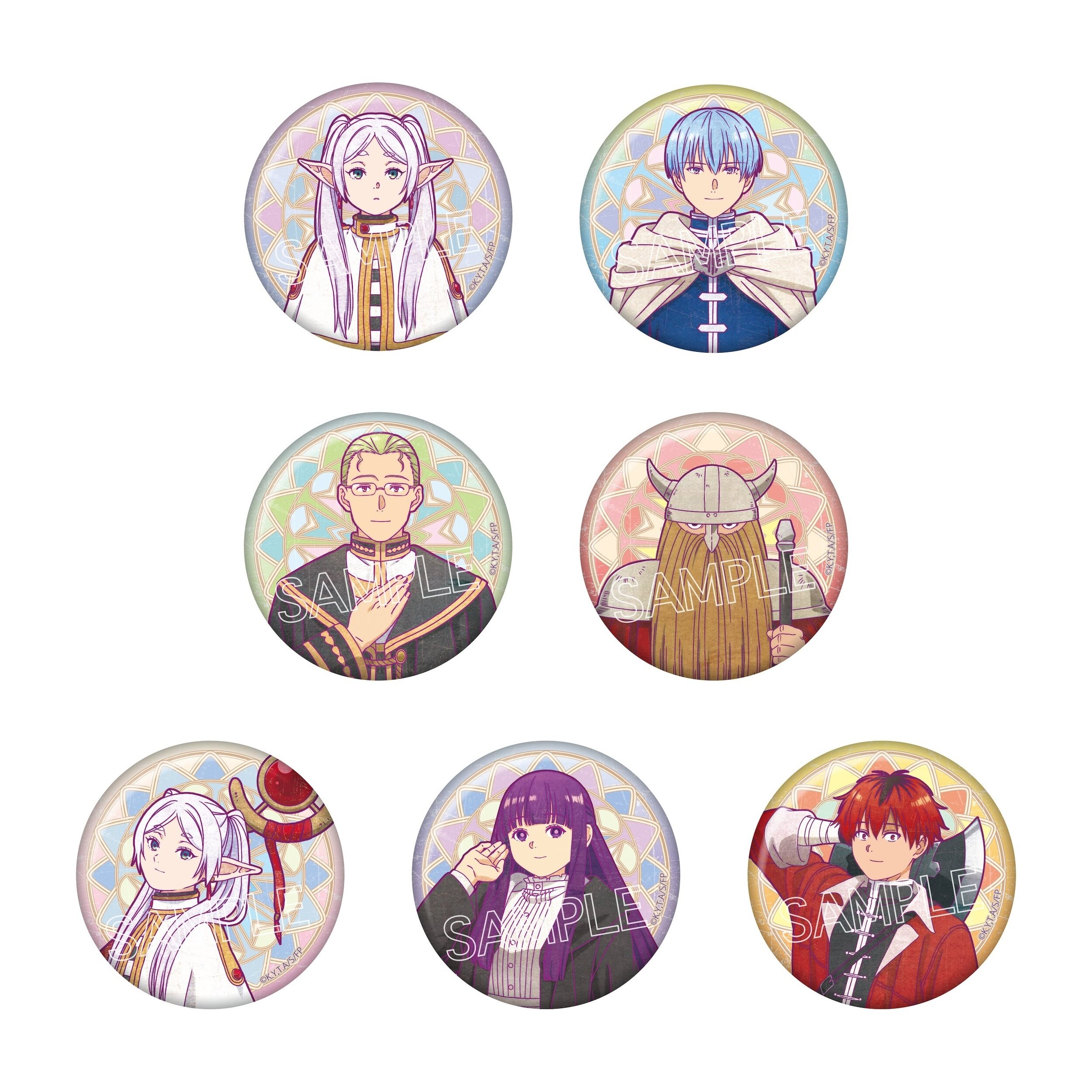 Frieren: Beyond Journey's End Vintage Series Tinbadge Box Set (Re