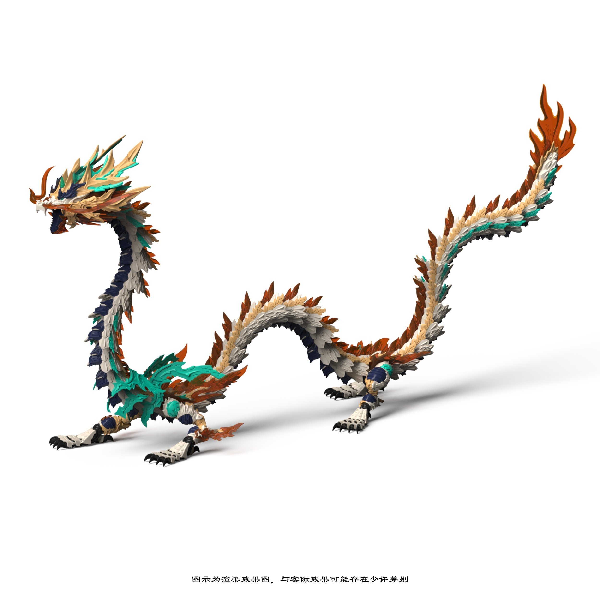 The True Dragon Series ZL-0003 The Original Dragon King Plastic