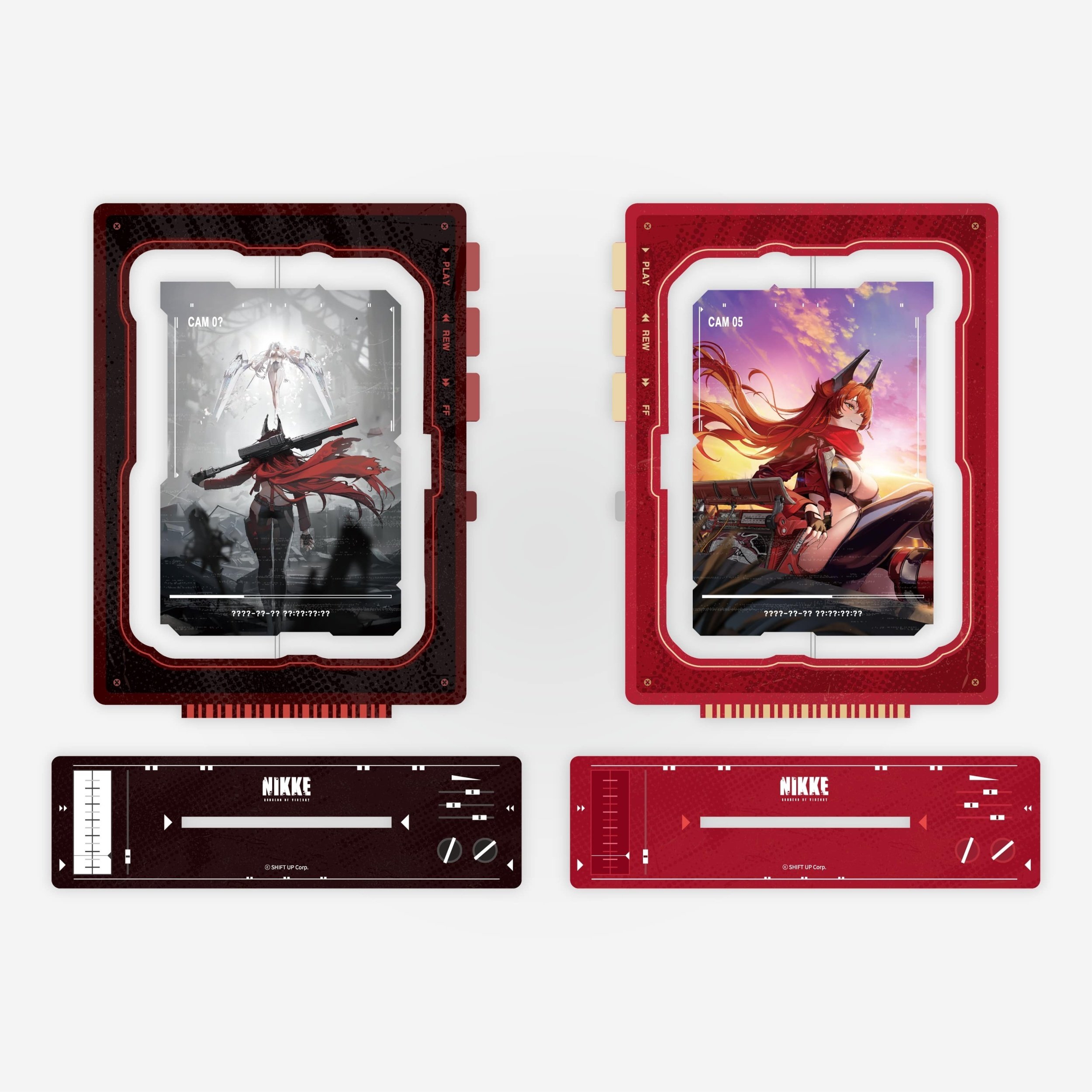 Goddess of Victory: Nikke Double-Sided Rotating Acrylic Stand Red  NIKKE Red Hood Acrylic Stand main image 0