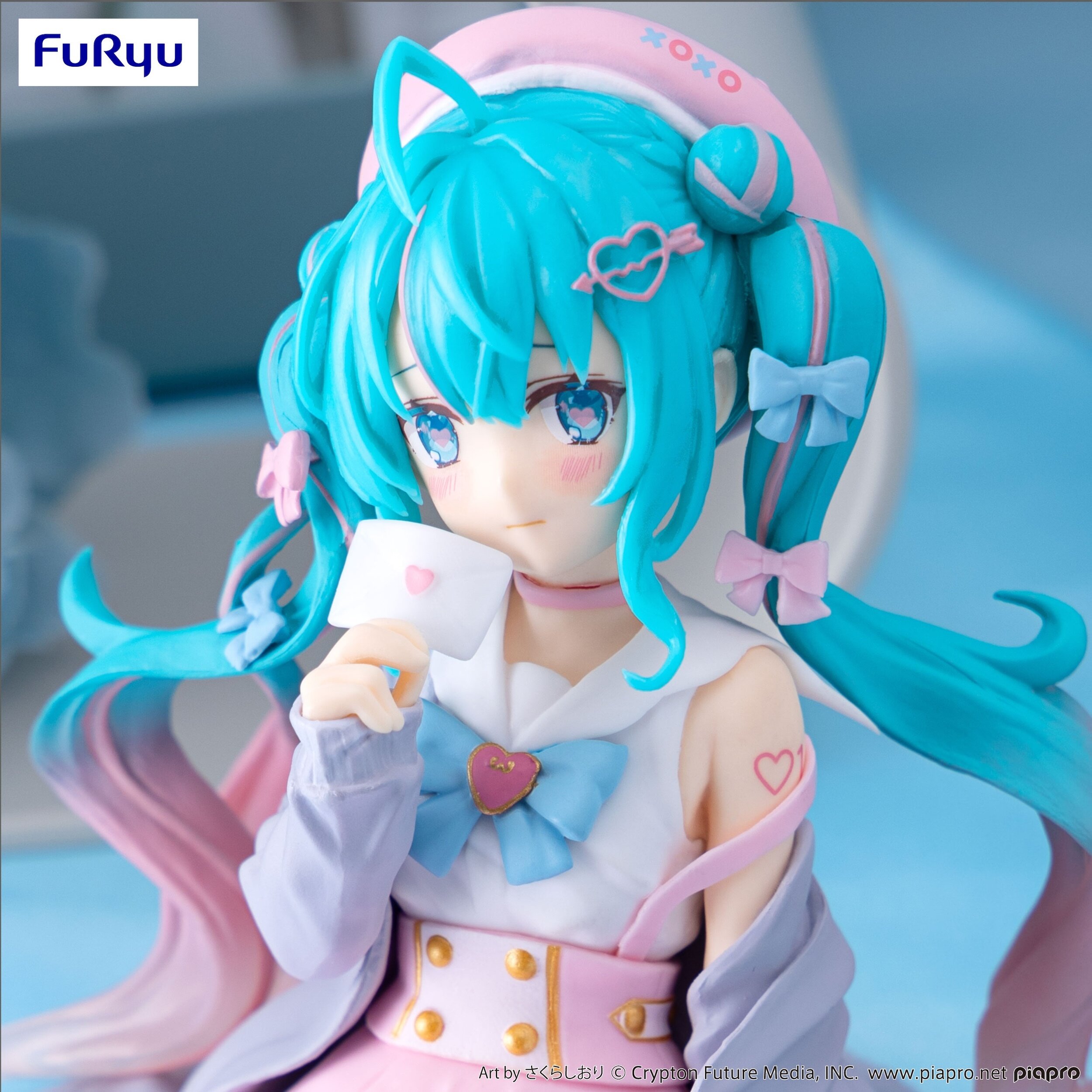 Hatsune Miku: Love Sailor Grey Color Ver. Noodle Stopper Figure - Tokyo ...