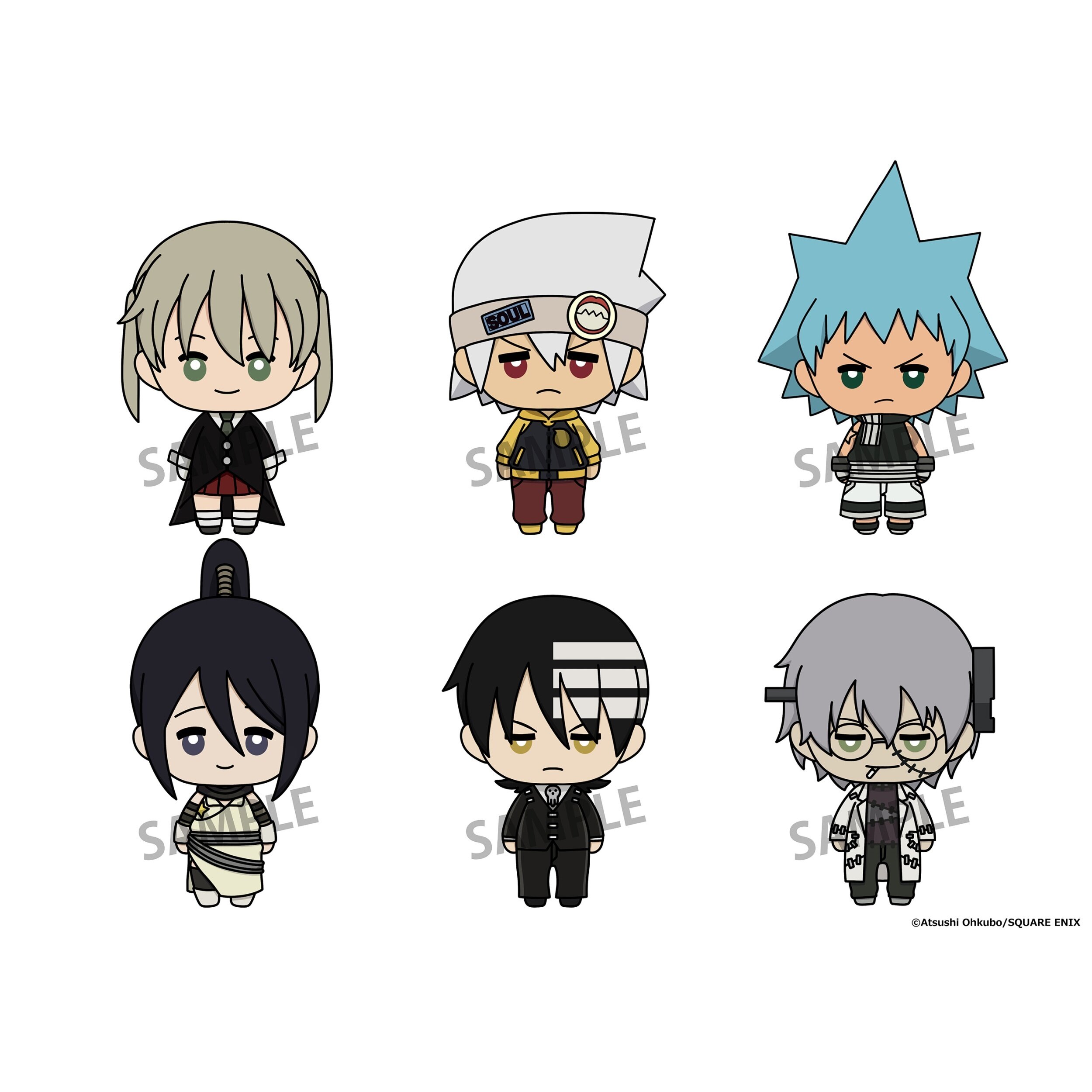 Nyokinto Soul Eater Mascot Figure Box Set: Proof - Tokyo Otaku Mode (TOM), image size:2500x2500