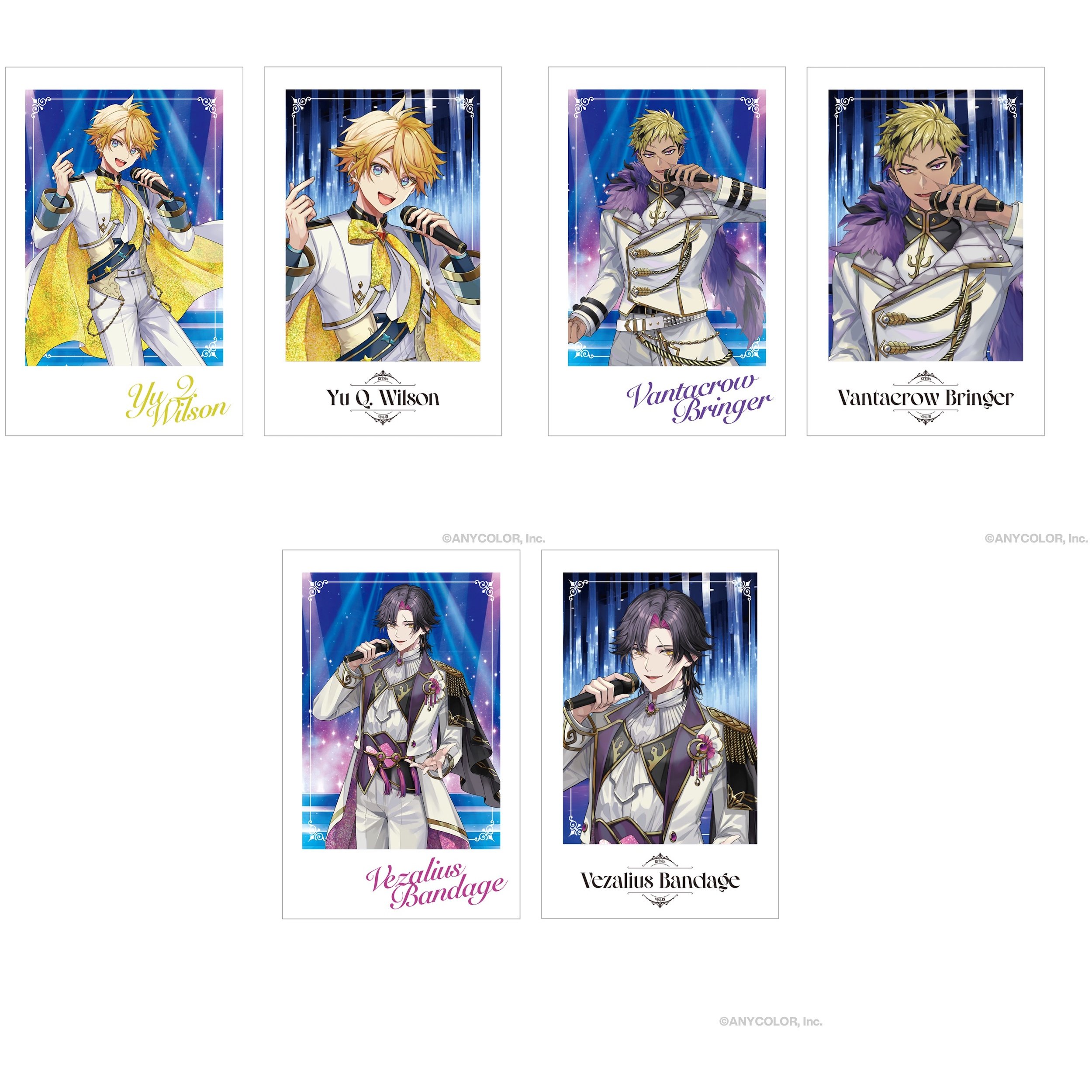 あっきぃくん 2nd Anniversary 等身コレクションカード Nijisanji Krisis 2nd Anniversary Photo-style Card Set 100% OFF