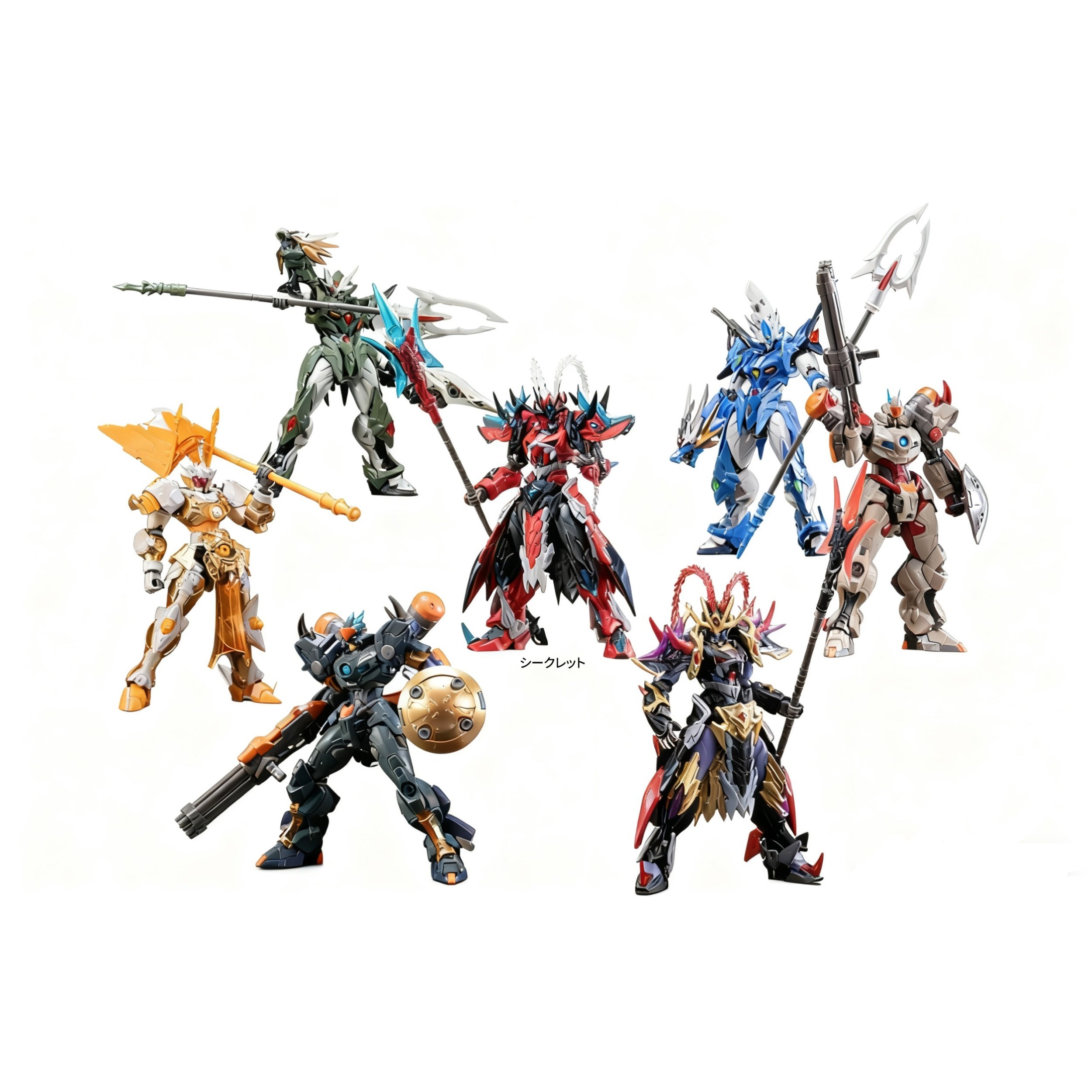 I am Great Hero Trading Plastic Model Kit Box Set: Motor Nuclear