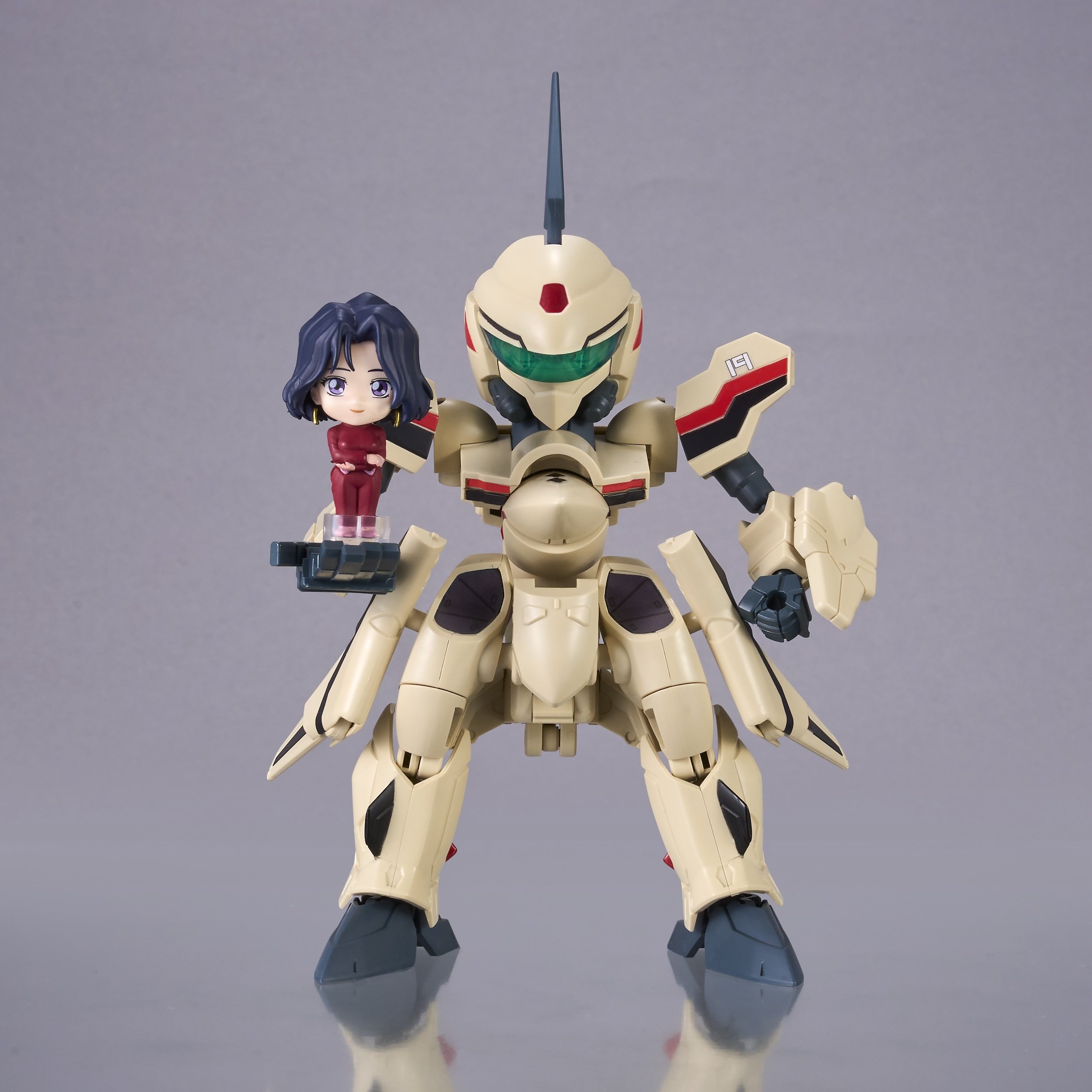 Tiny Session Macross Plus YF-19 (Isamu Alva Dyson Use) with Myung 