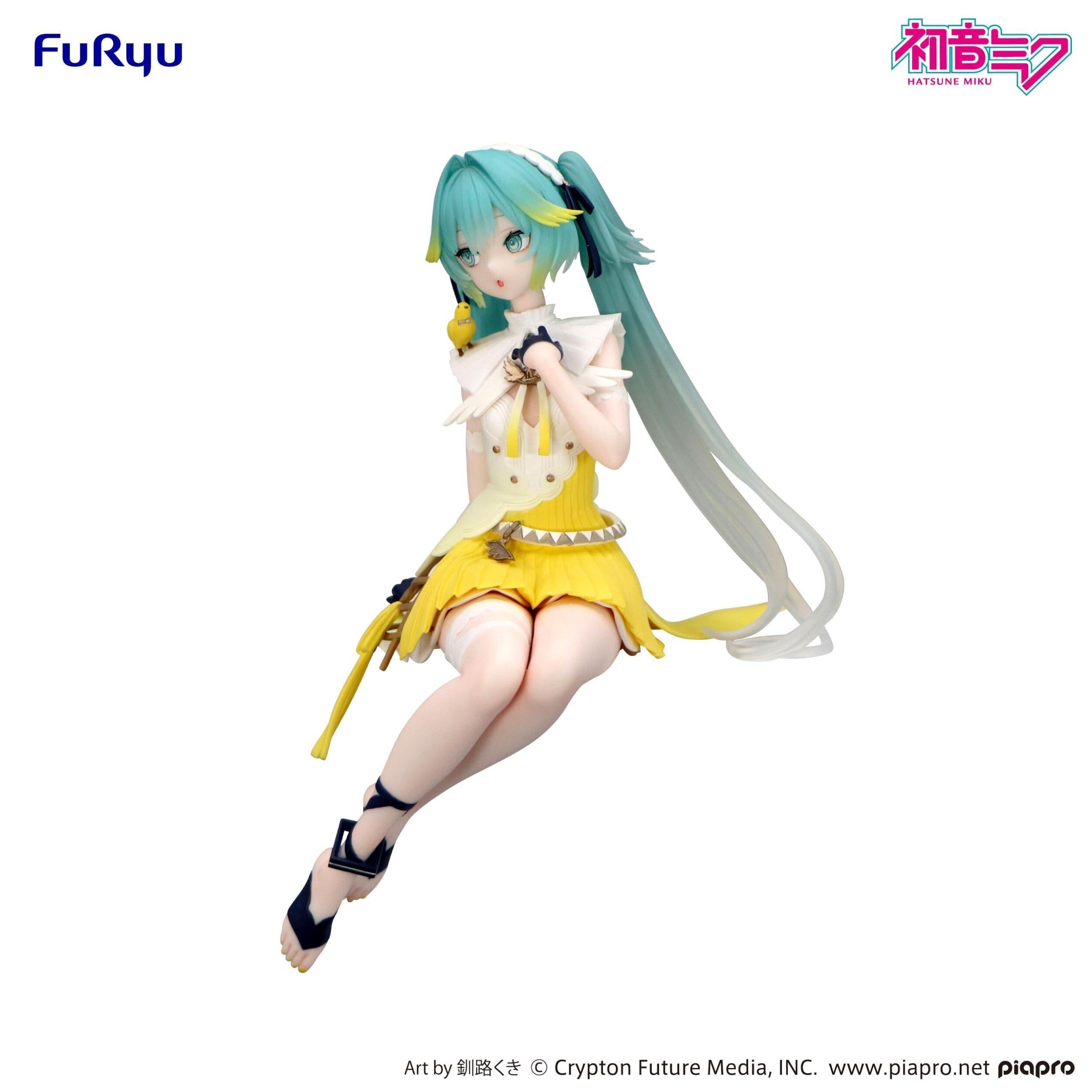 Hatsune Miku: Canary Bird Ver. Noodle Stopper Figure - Tokyo Otaku