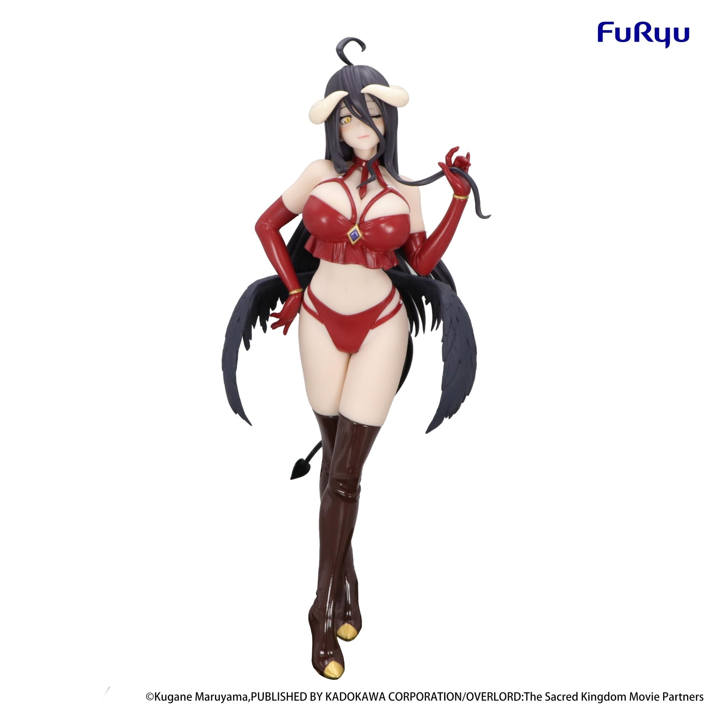 FIGURE OVERLOAD アルベド　Bicute Dark BiCute Dark Figure Overlord Albedo: Red Ver. - Tokyo Otaku Mode (TOM)