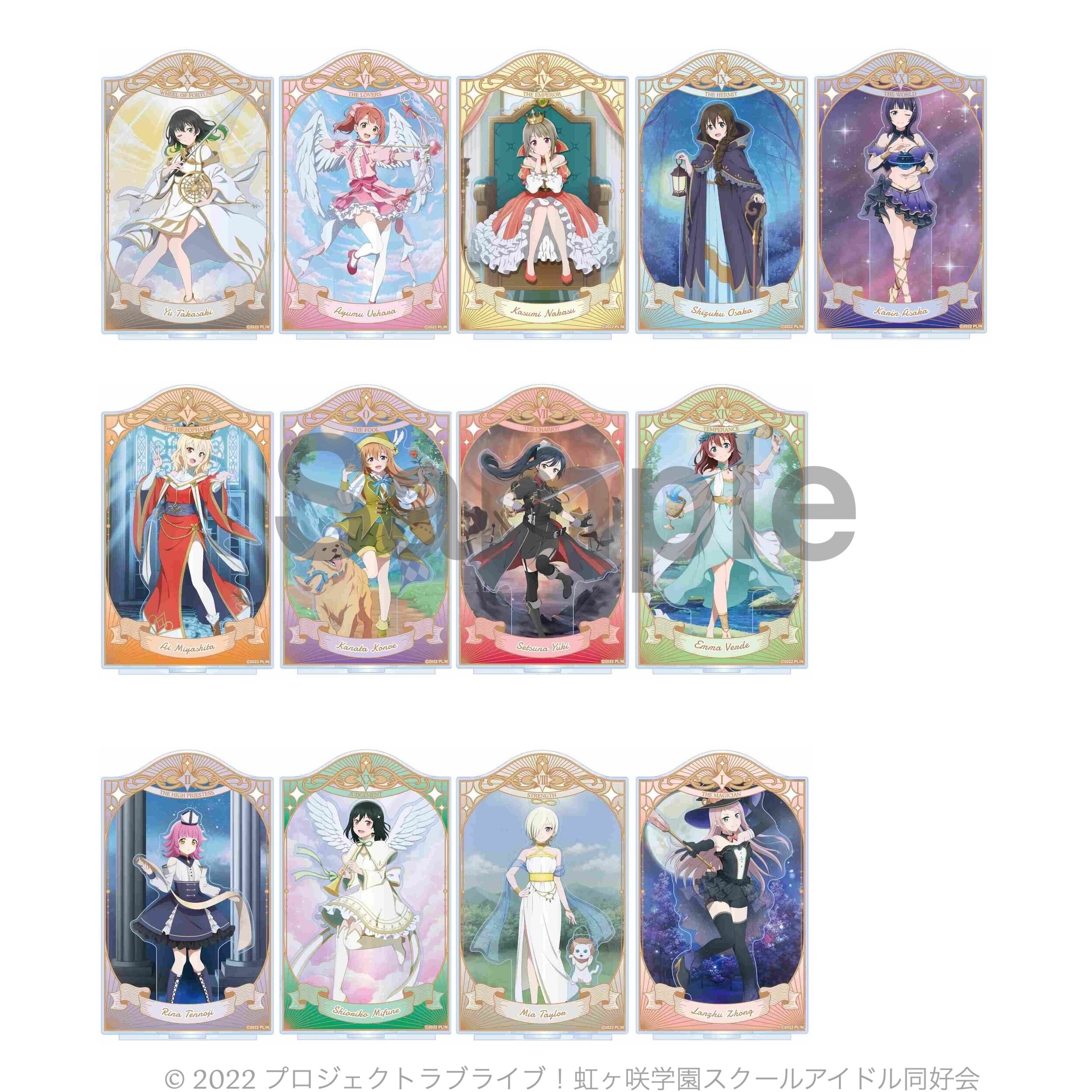 Love Live! Nijigasaki High School Idol Club Acrylic Diorama Stand