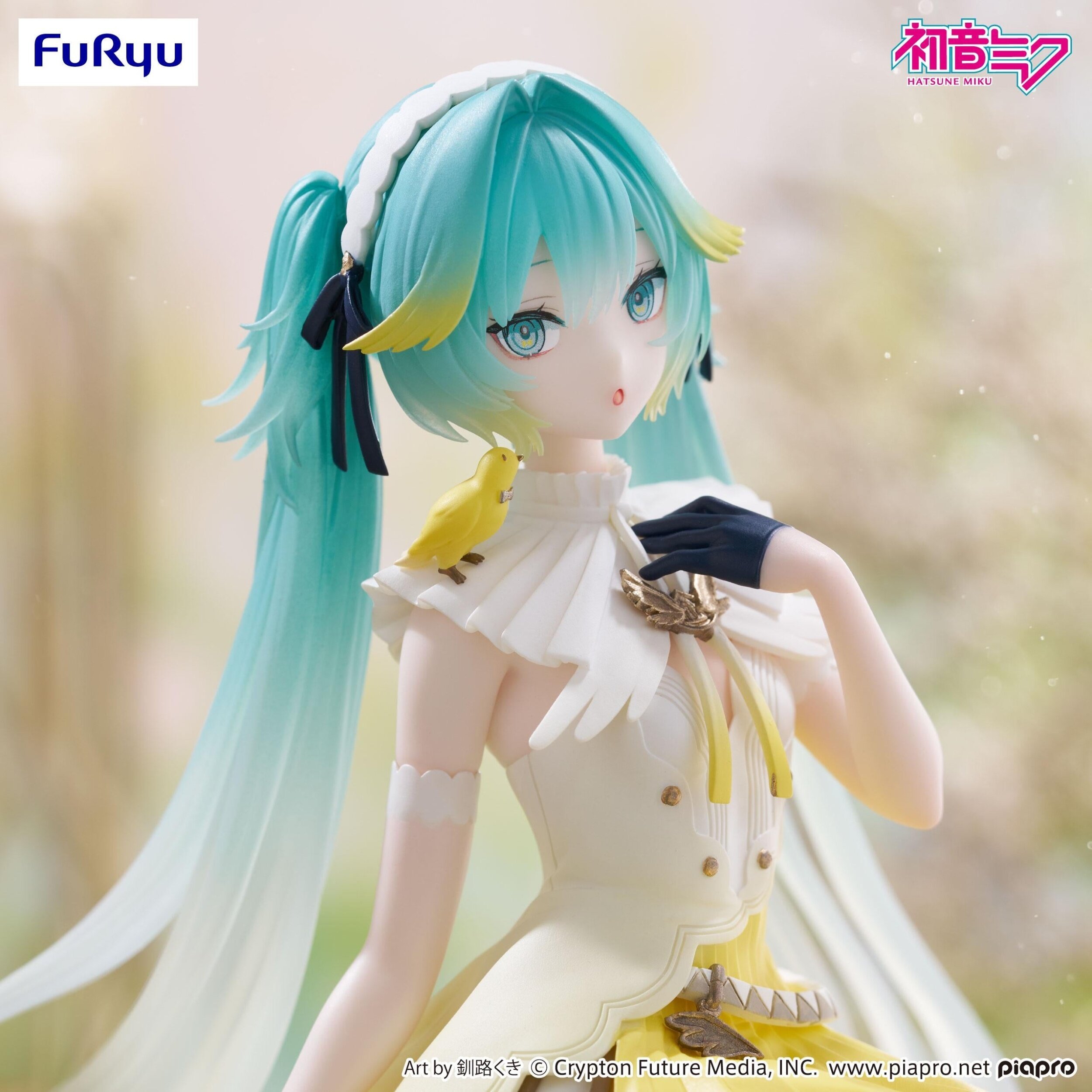 Hatsune Miku: Canary Bird Ver. Noodle Stopper Figure - Tokyo Otaku
