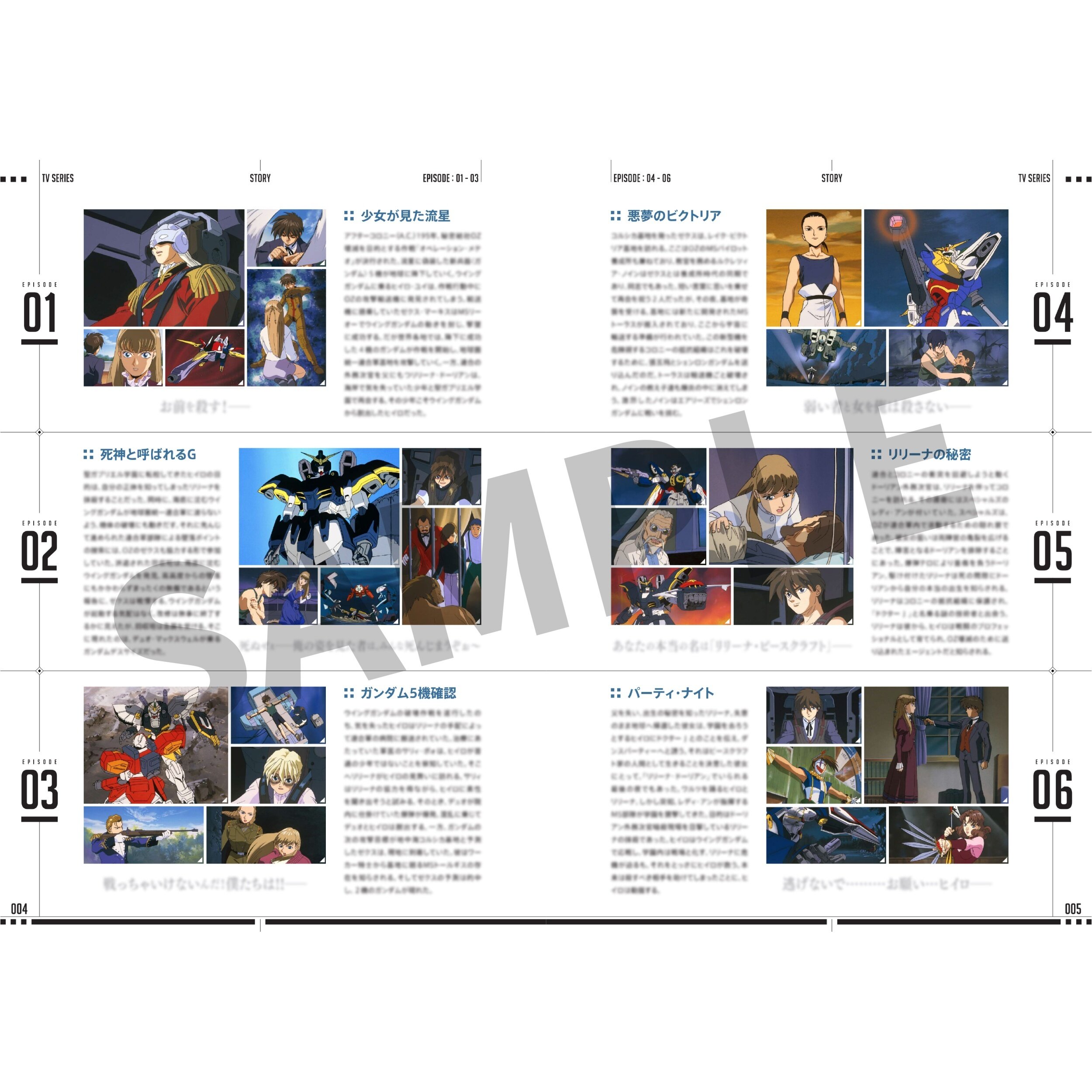 Mobile Suit Gundam W & Endless Waltz 30th Anniversary