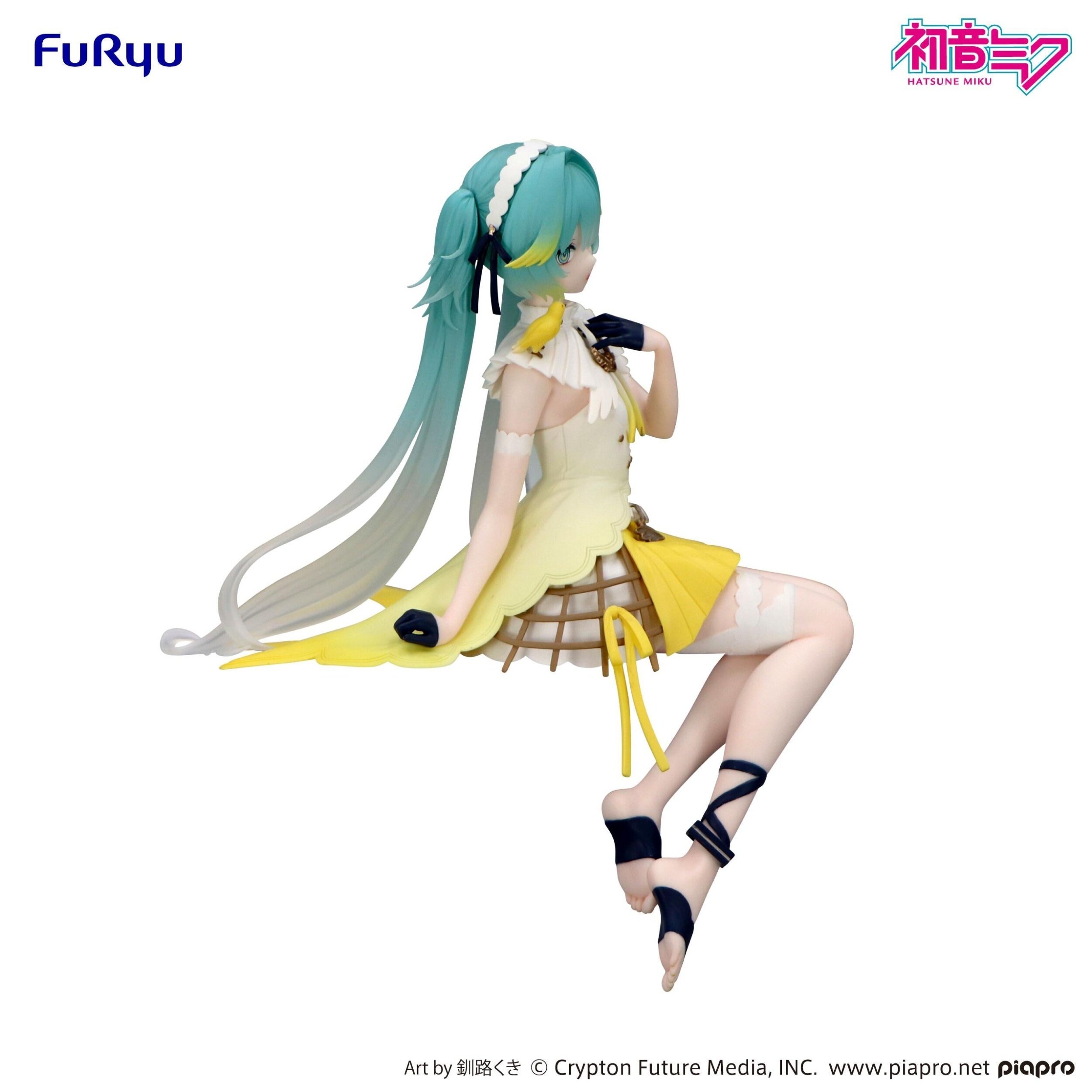 Hatsune Miku: Canary Bird Ver. Noodle Stopper Figure - Tokyo Otaku