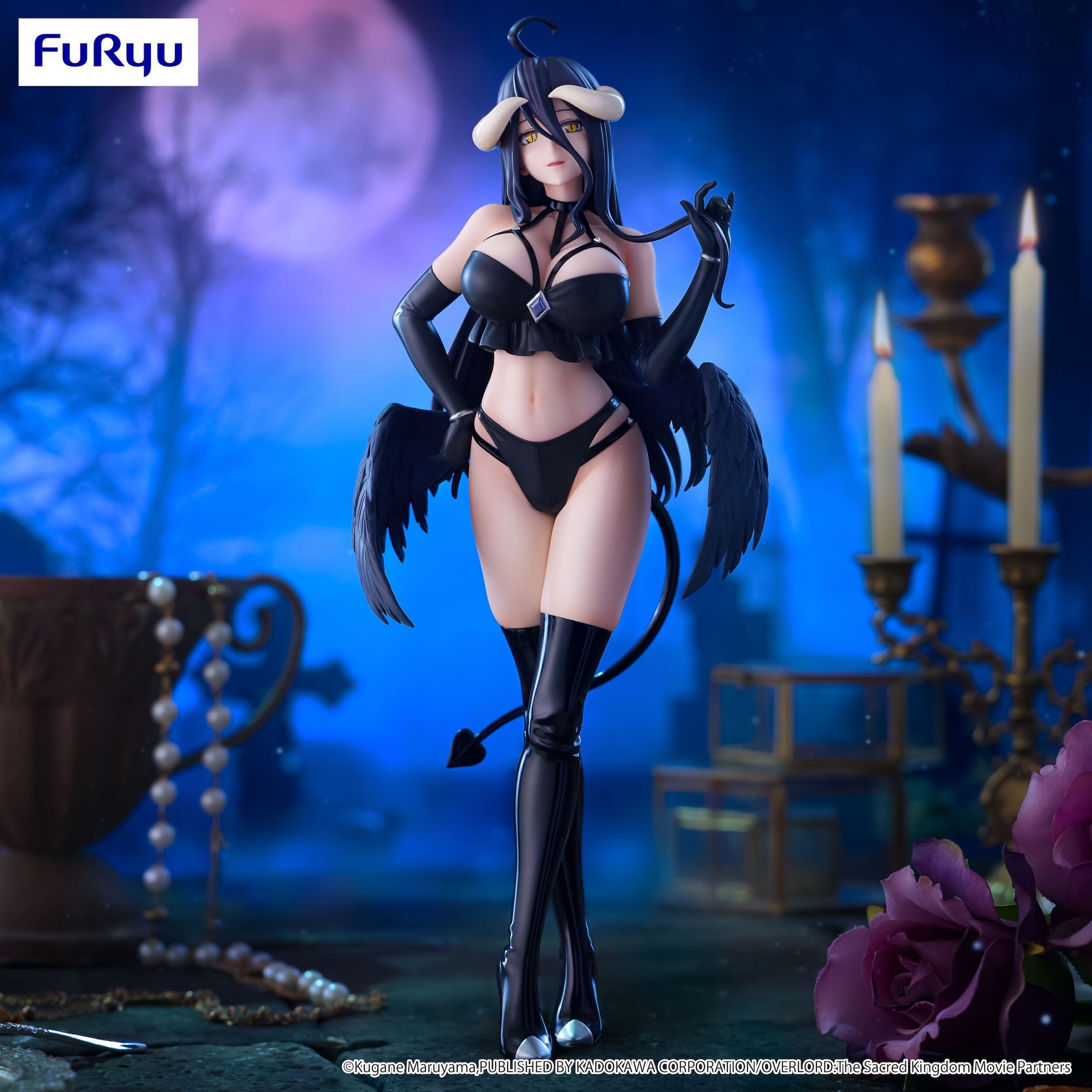 FIGURE OVERLOAD アルベド　Bicute Dark BiCute Dark Figure Overlord Albedo - Tokyo Otaku Mode (TOM)