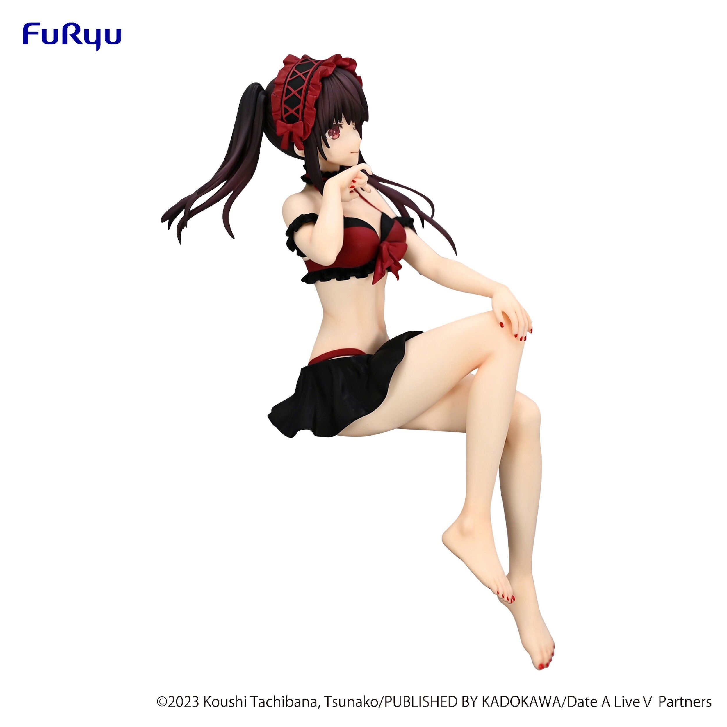 Date A Live V Kurumi Tokisaki: Swimsuit Ver. Noodle Stopper Figure