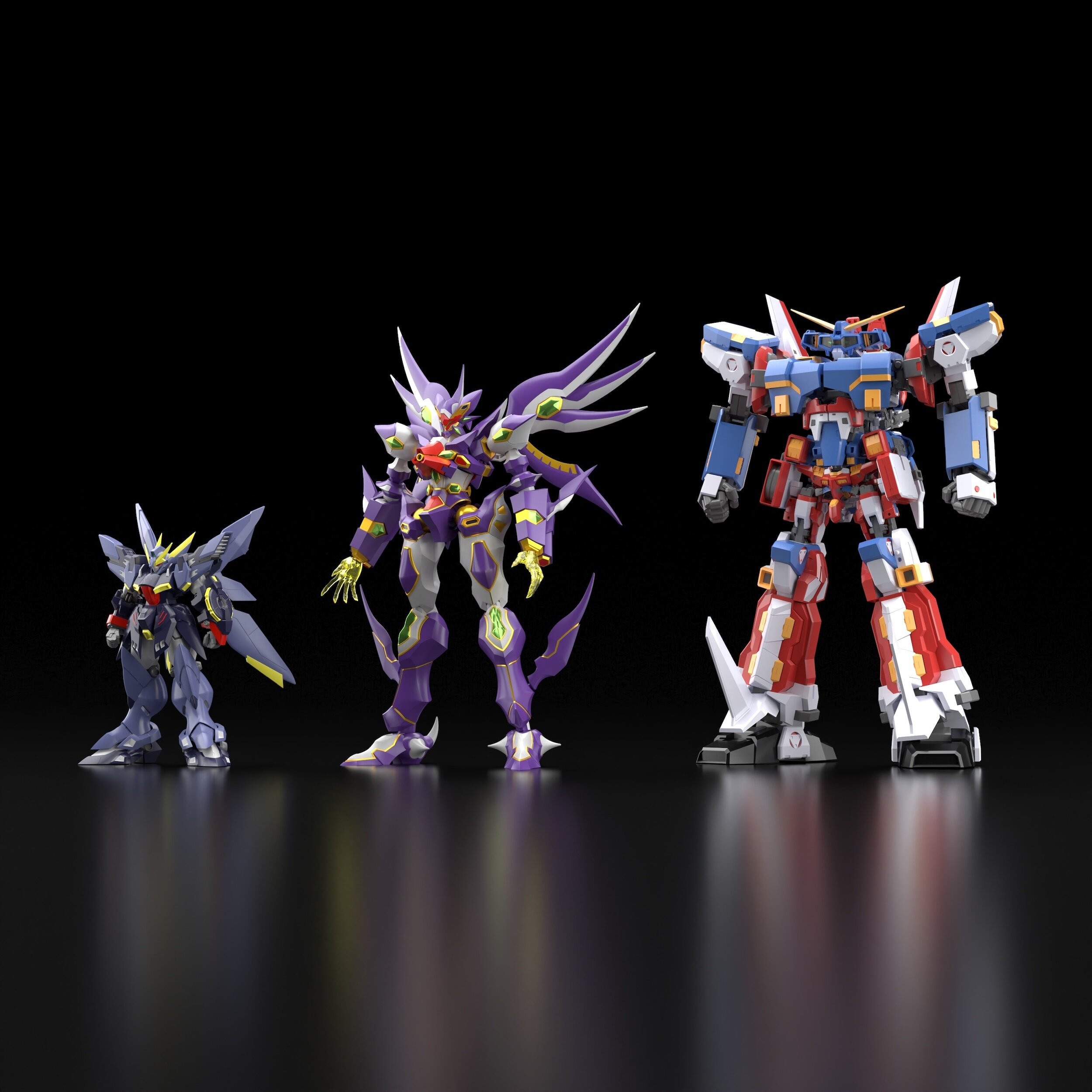 R-GUN RIVALE & WILDSCHWEIN フィギュア SMP Series Super Robot Wars OG R-GUN Rivale & Wildschwein - Tokyo