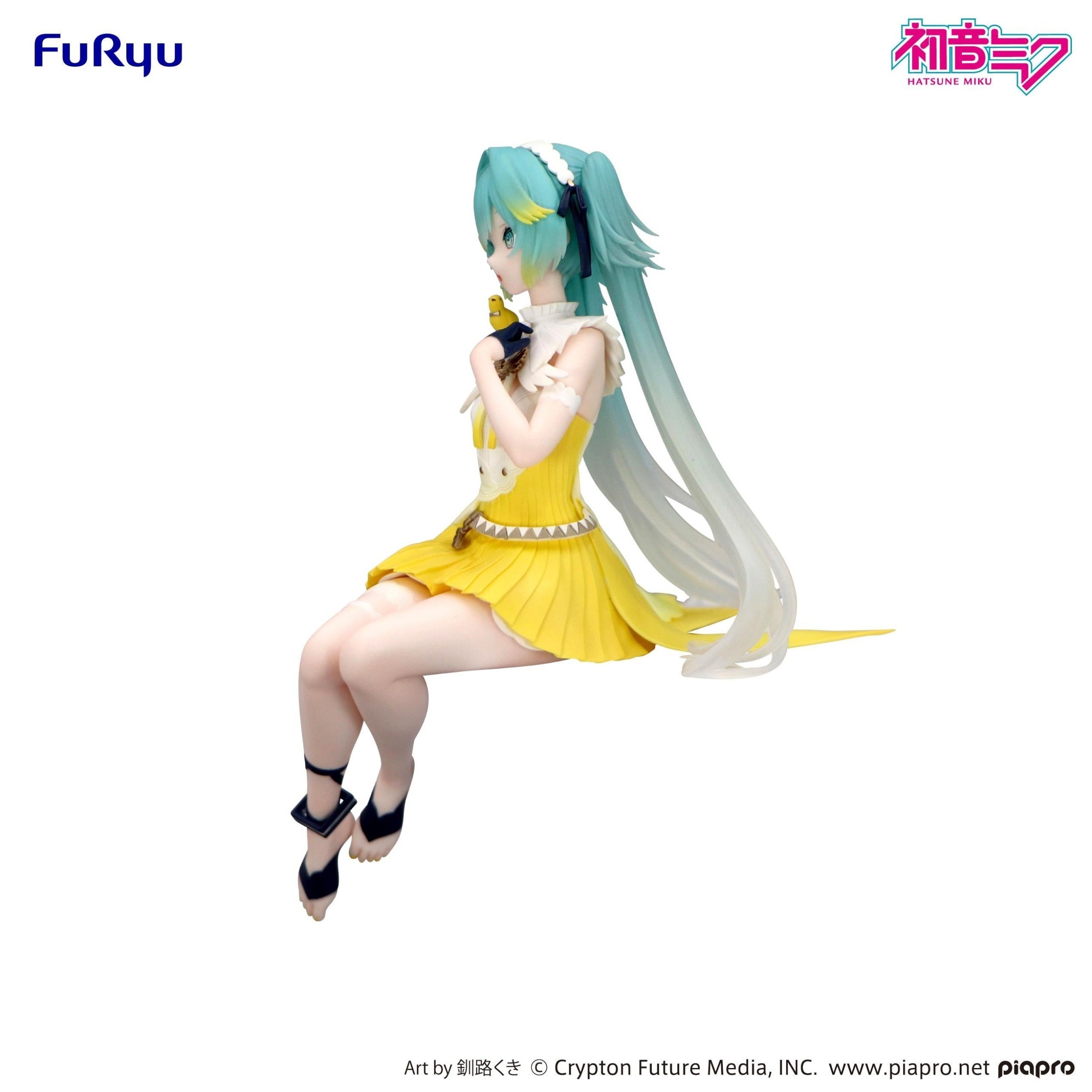 Hatsune Miku: Canary Bird Ver. Noodle Stopper Figure - Tokyo Otaku