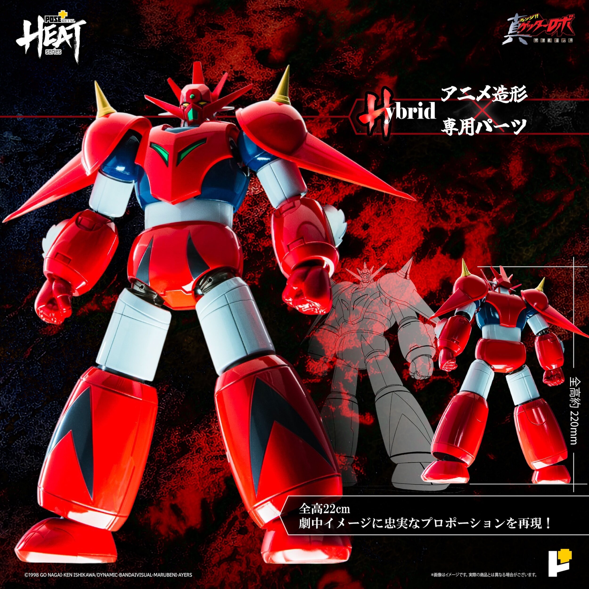 EX合金シリーズ GETTER DRAGON フィギュア 未開封(JF044) Getter Dragon (Getter Robo Armageddon ver.)