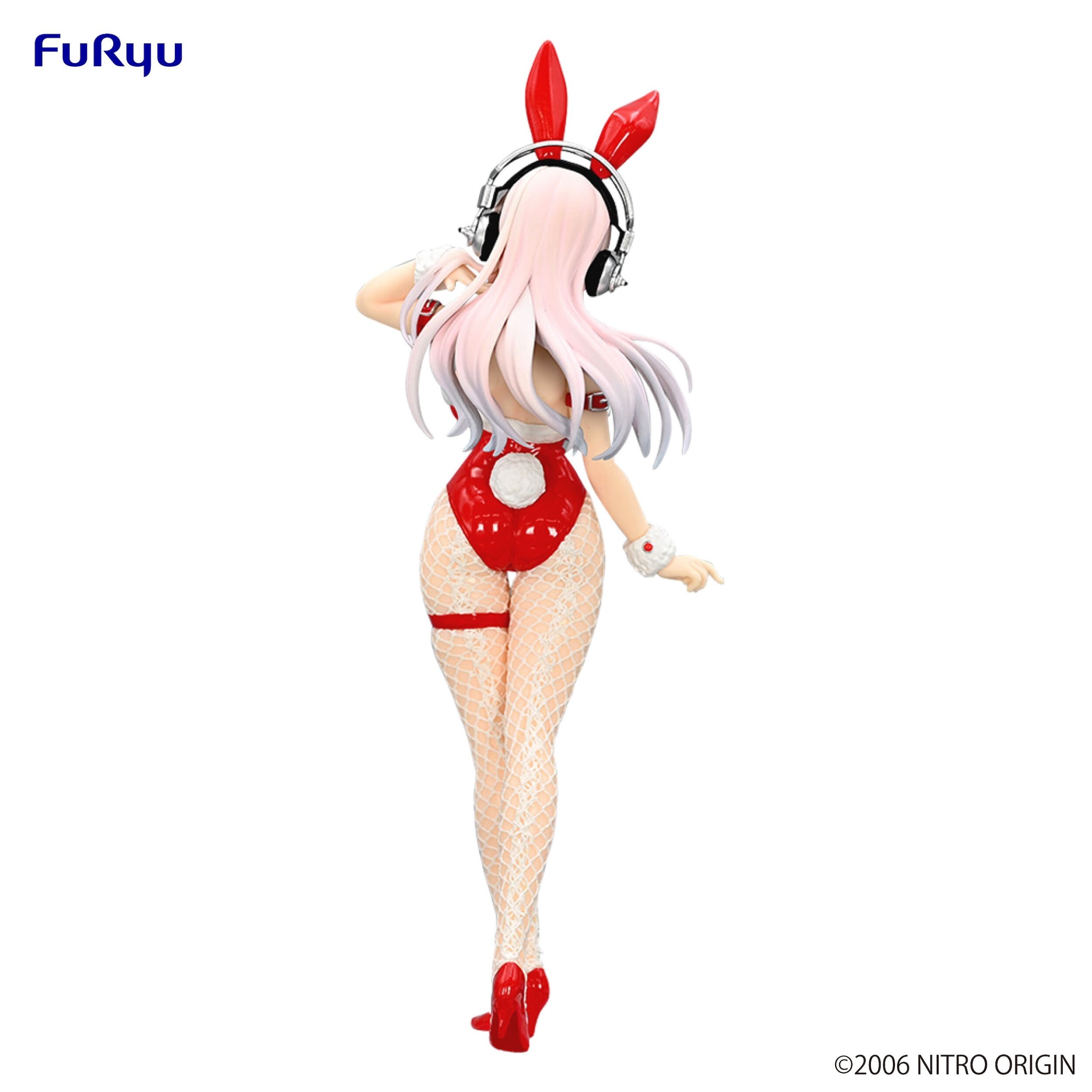 BiCute Bunnies Figure Super Sonico: Red Color Ver.: Furyu - Tokyo