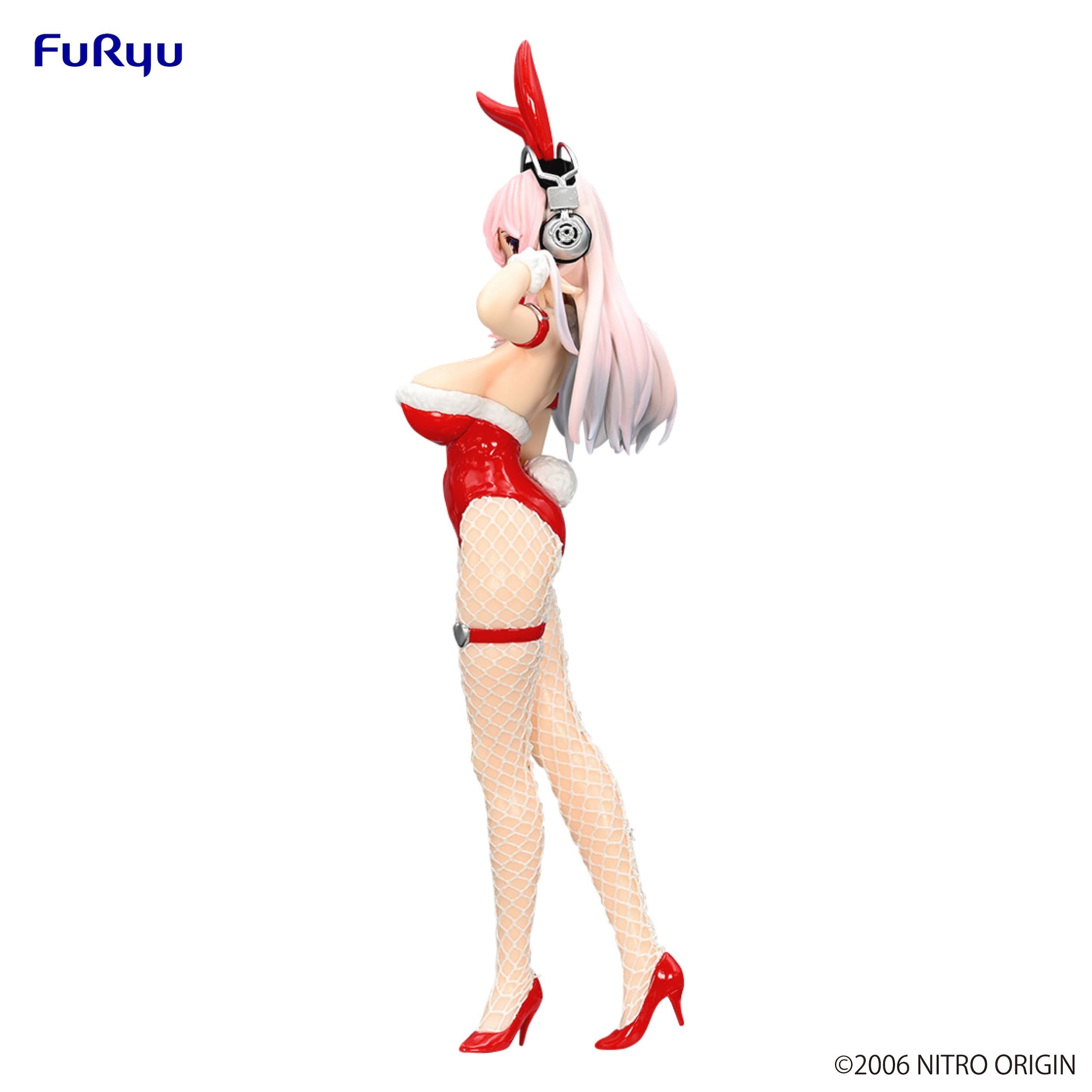 BiCute Bunnies Figure Super Sonico: Red Color Ver.: Furyu - Tokyo