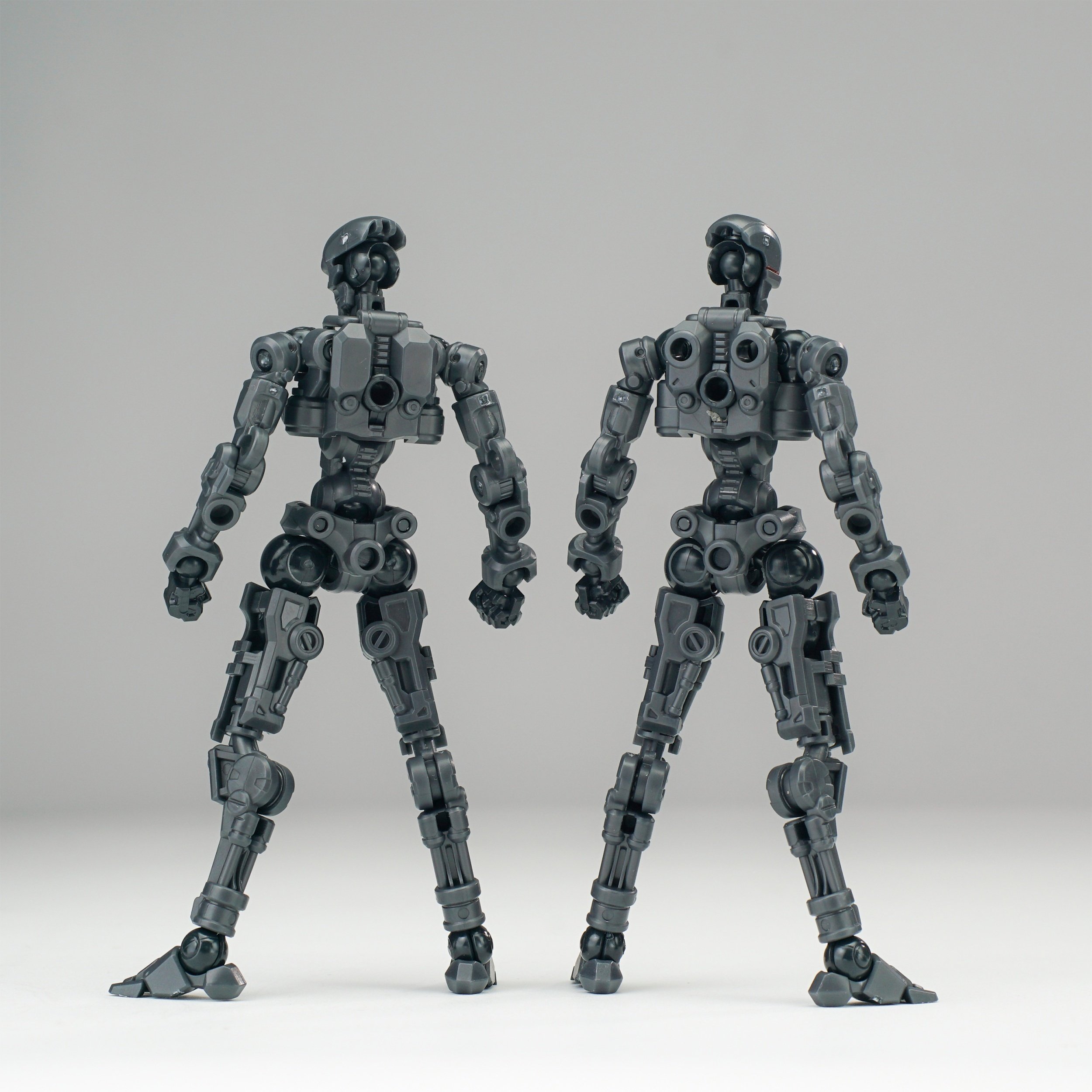 3 Min Project Series Xentinel (Silver) 1/18 Scale Plastic Model