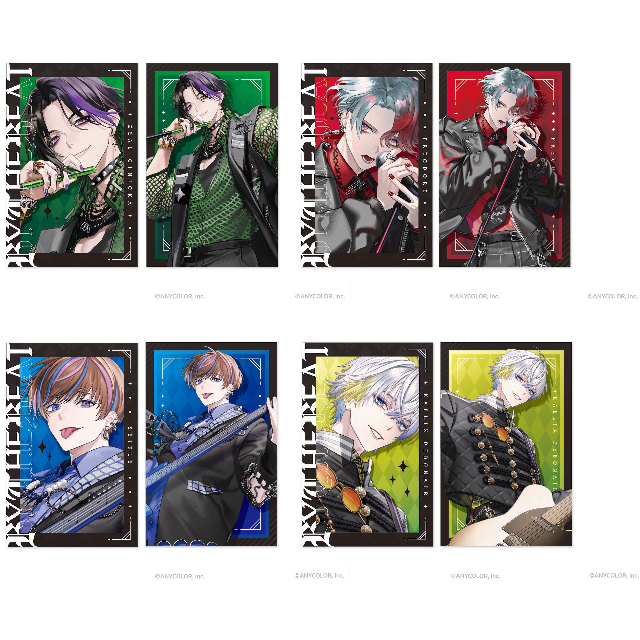 Nijisanji BY THE BEAT 1st Anniversary Photo-style Card Set - Tokyo 