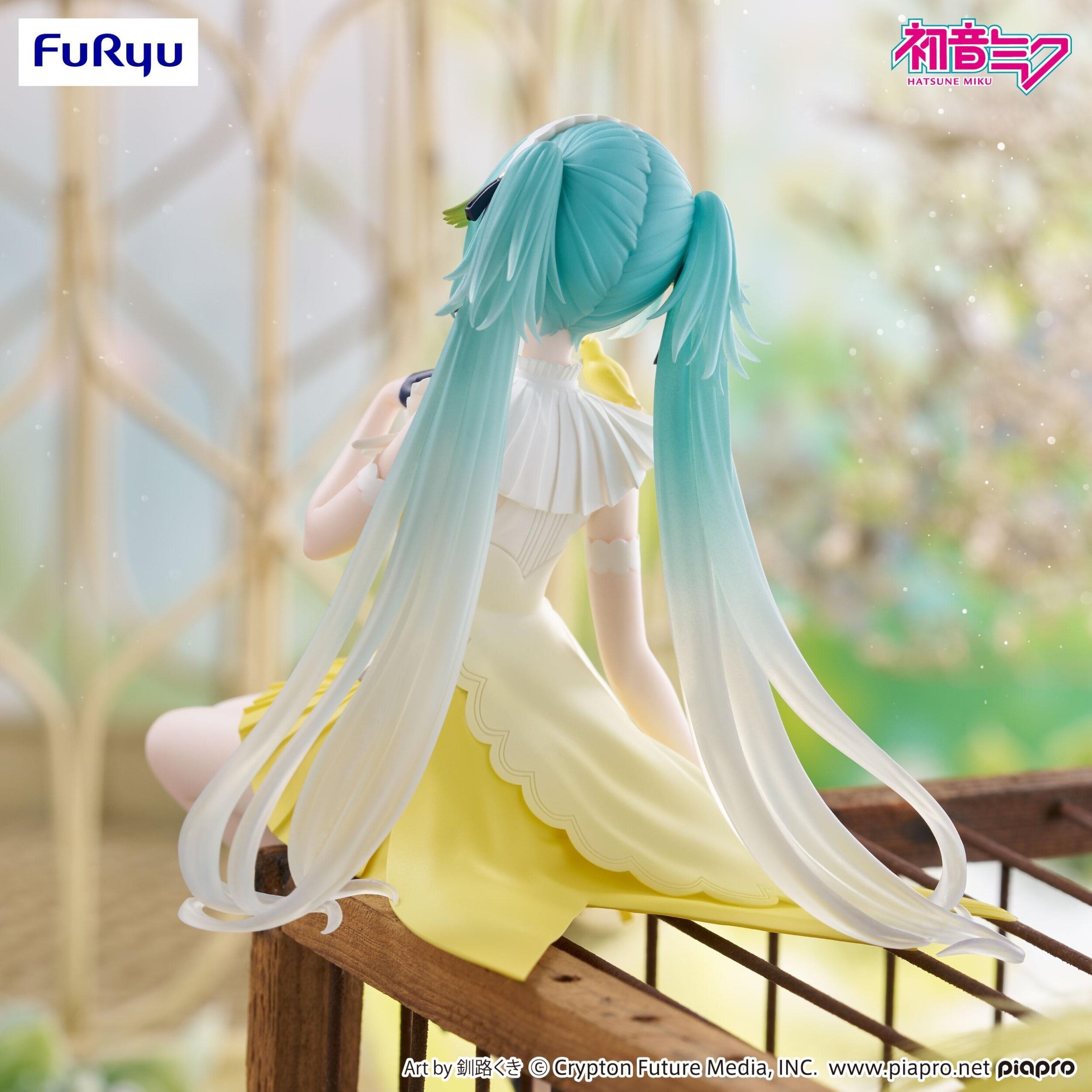 Hatsune Miku: Canary Bird Ver. Noodle Stopper Figure - Tokyo Otaku
