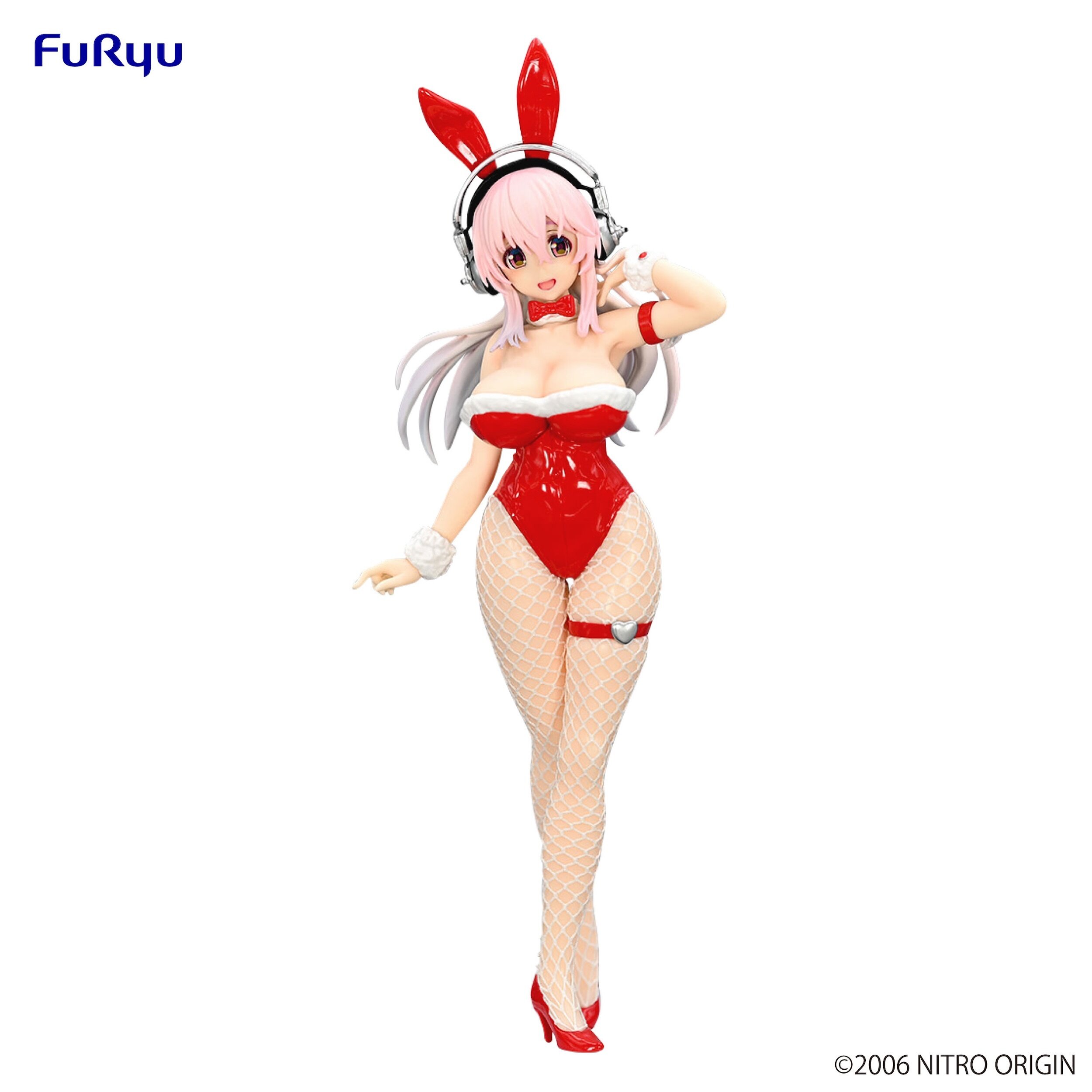 BiCute Bunnies Figure Super Sonico: Red Color Ver.: Furyu