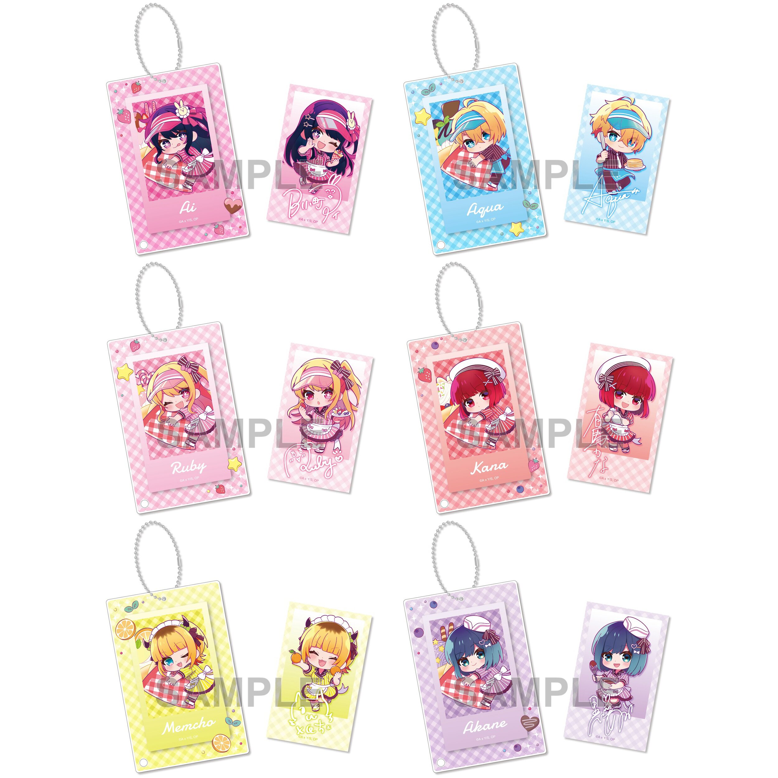 Oshi no Ko Mini Bromide Holder Set Crepe Ver.: KADOKAWA - Tokyo Otaku