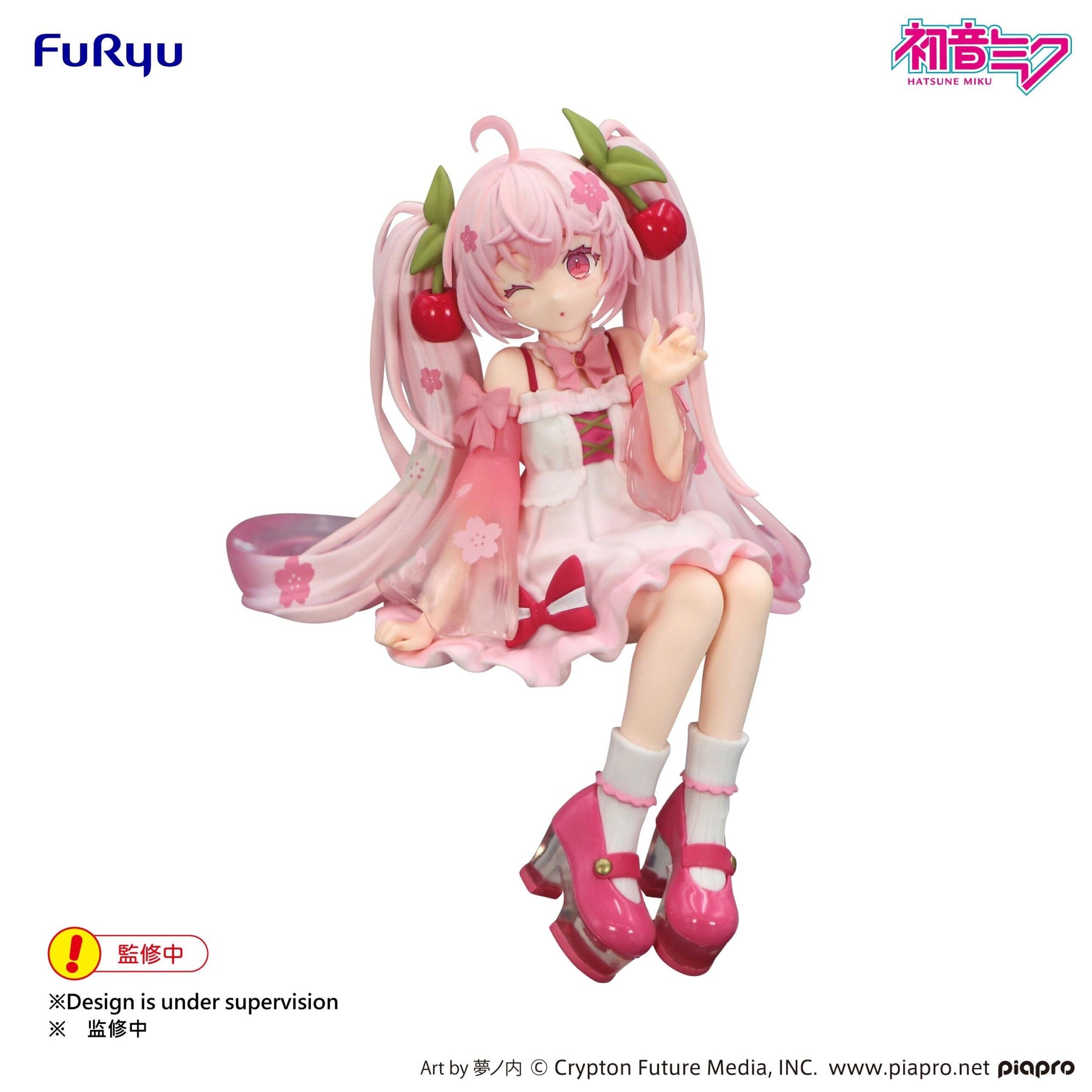 Hatsune Miku: Sakura Miku 2025 Wink Ver. Noodle Stopper Figure
