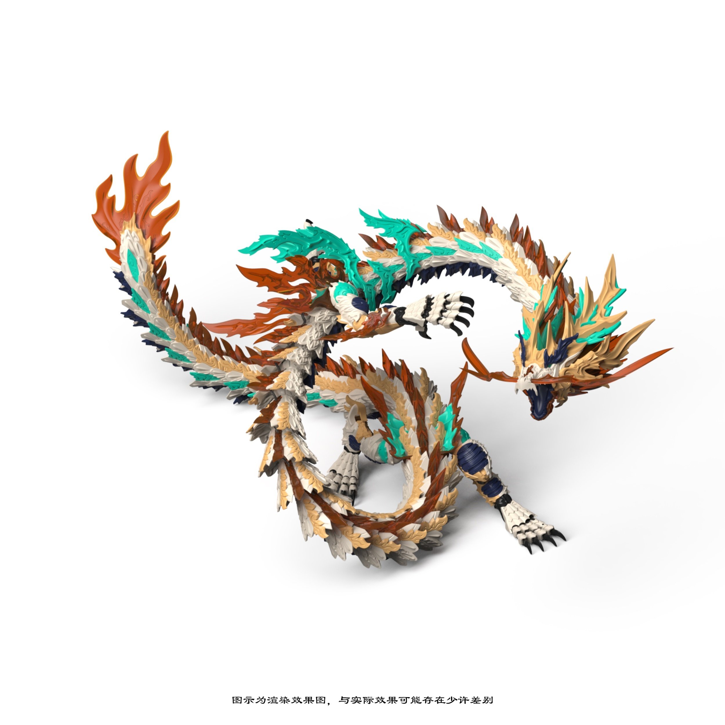 The True Dragon Series ZL-0003 The Original Dragon King Plastic
