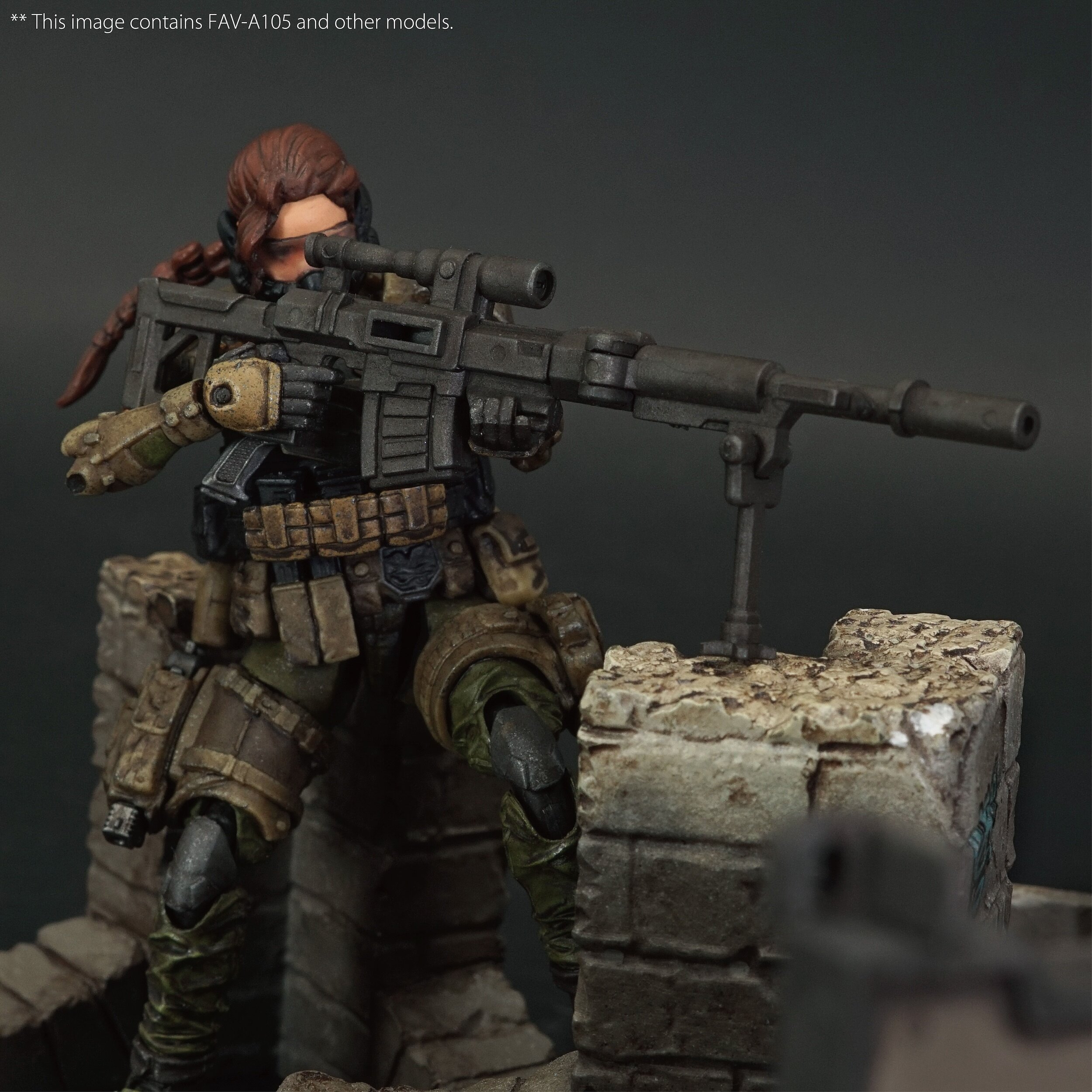 FAV-A105 Acid Rain Zeynep 1/18 Scale Action Figure - Tokyo
