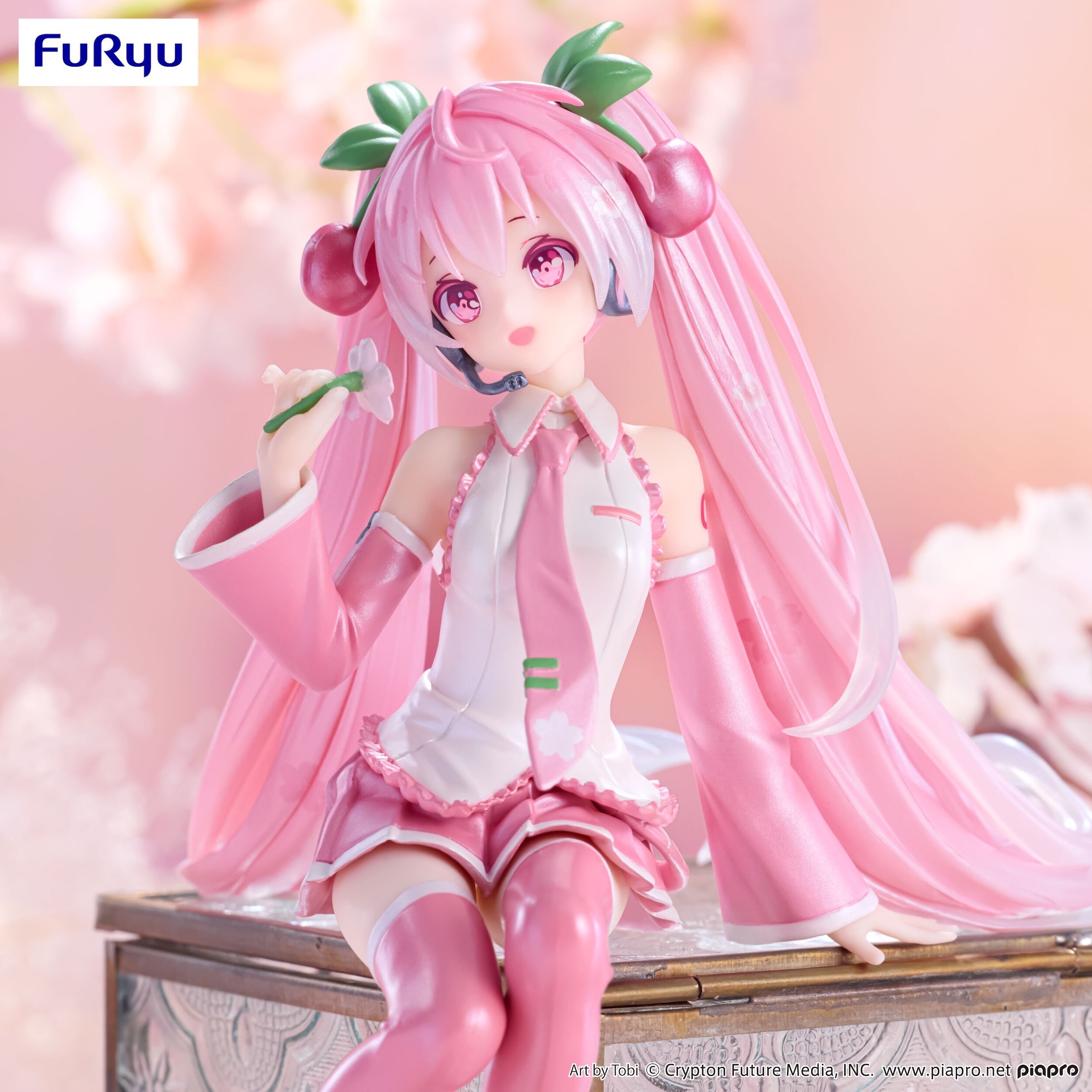 Sakura Miku: 2024 Pearl Color Ver. Noodle Stopper Figure - Tokyo