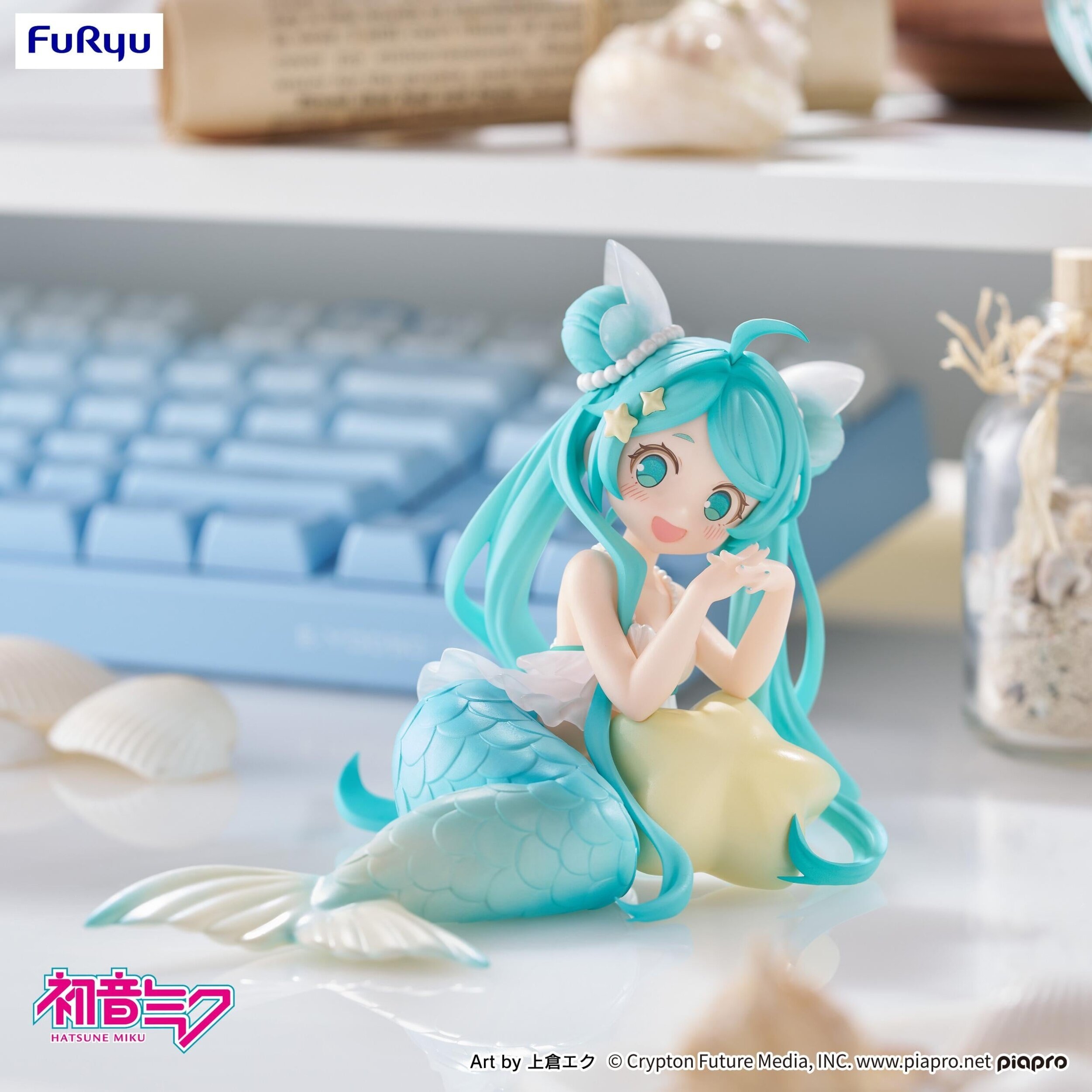 Desktop Fairy Hatsune Miku: Mermaid Princess Ver.: Furyu - Tokyo