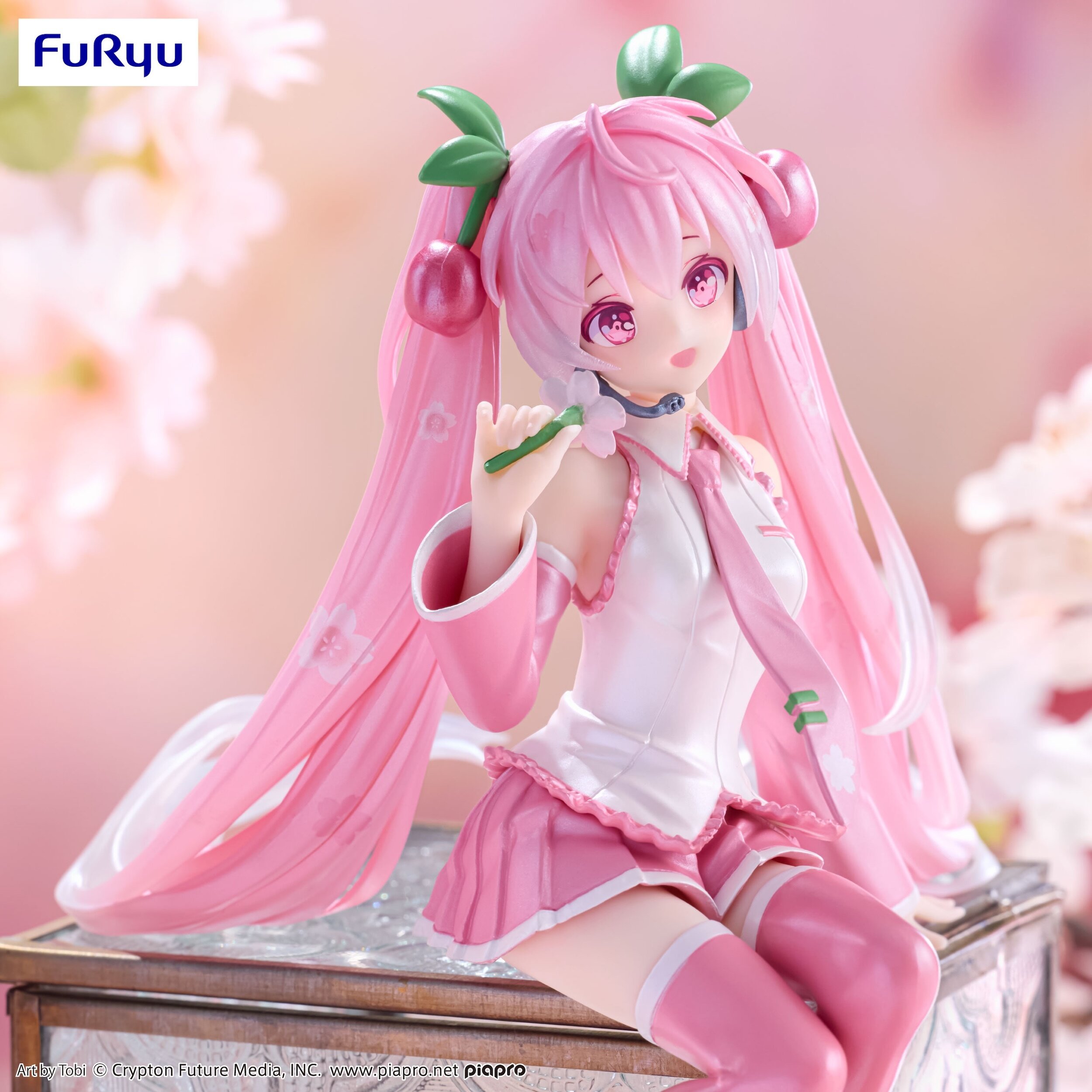 Sakura Miku: 2024 Pearl Color Ver. Noodle Stopper Figure - Tokyo