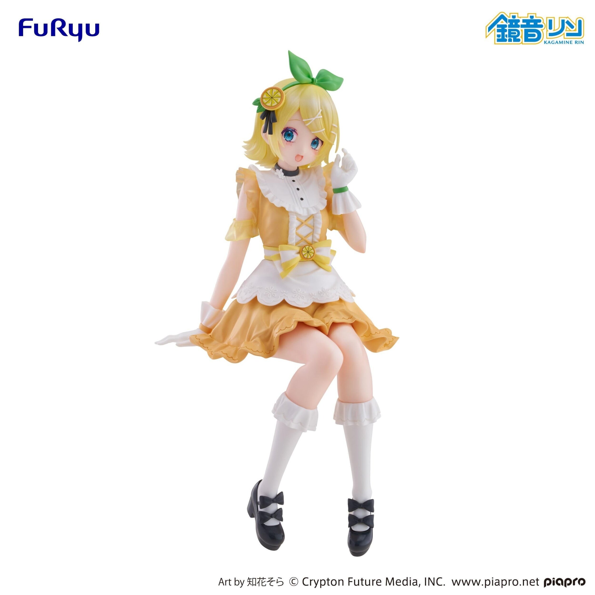 リンリン Kagamine Rin: Citrus Ver. Noodle Stopper Figure - Tokyo Otaku Mode