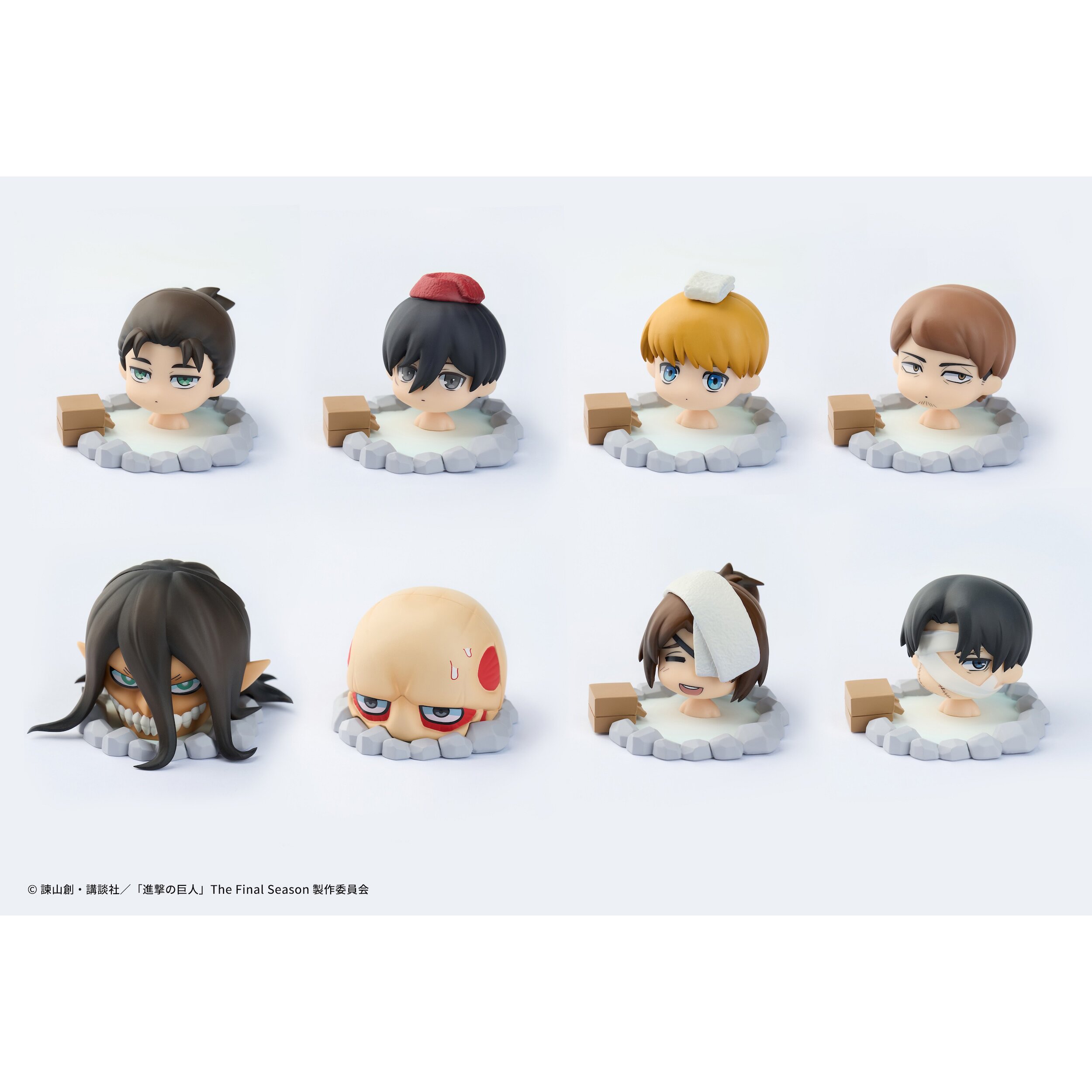 Attack on Titan factory Figure Set