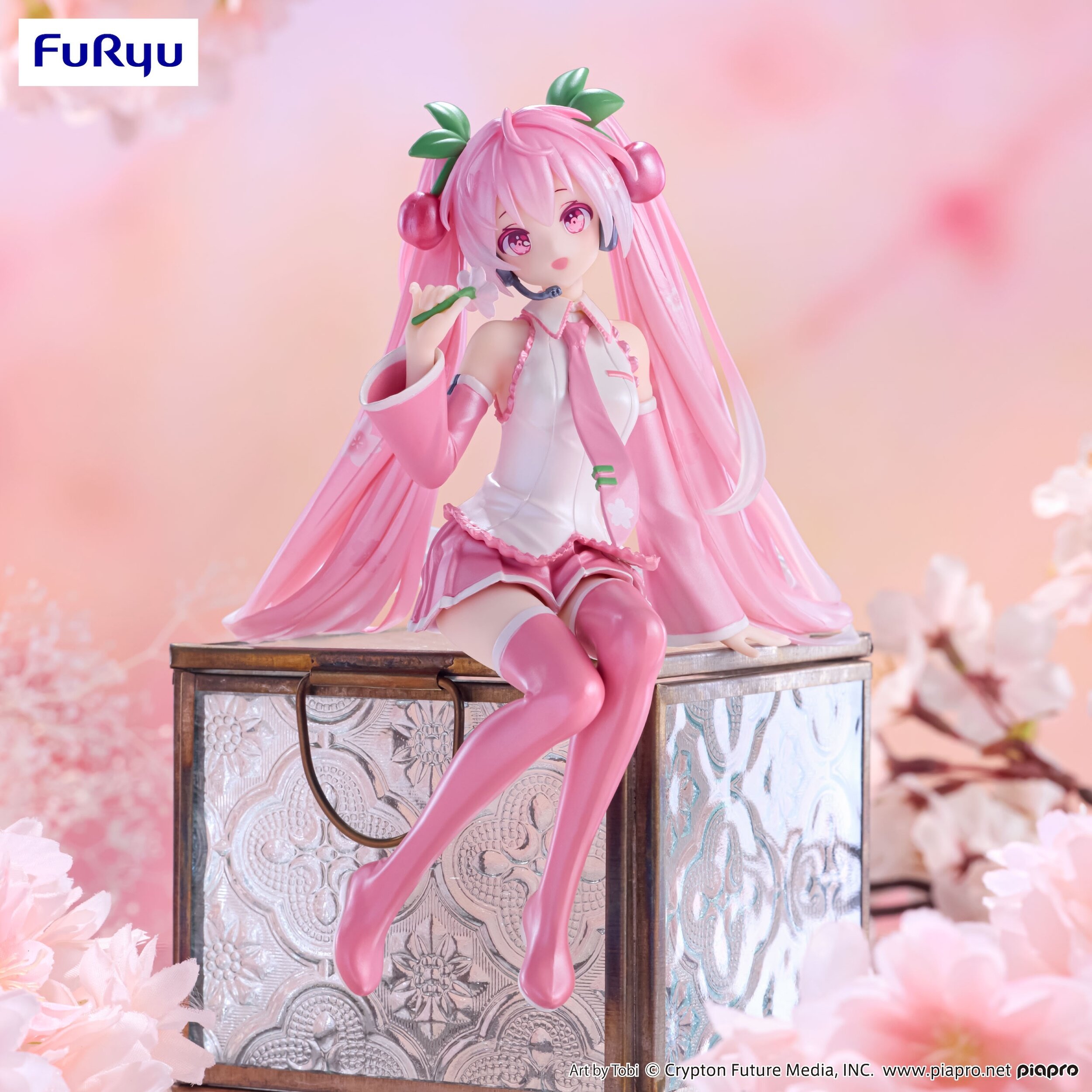 Sakura Miku: 2024 Pearl Color Ver. Noodle Stopper Figure - Tokyo