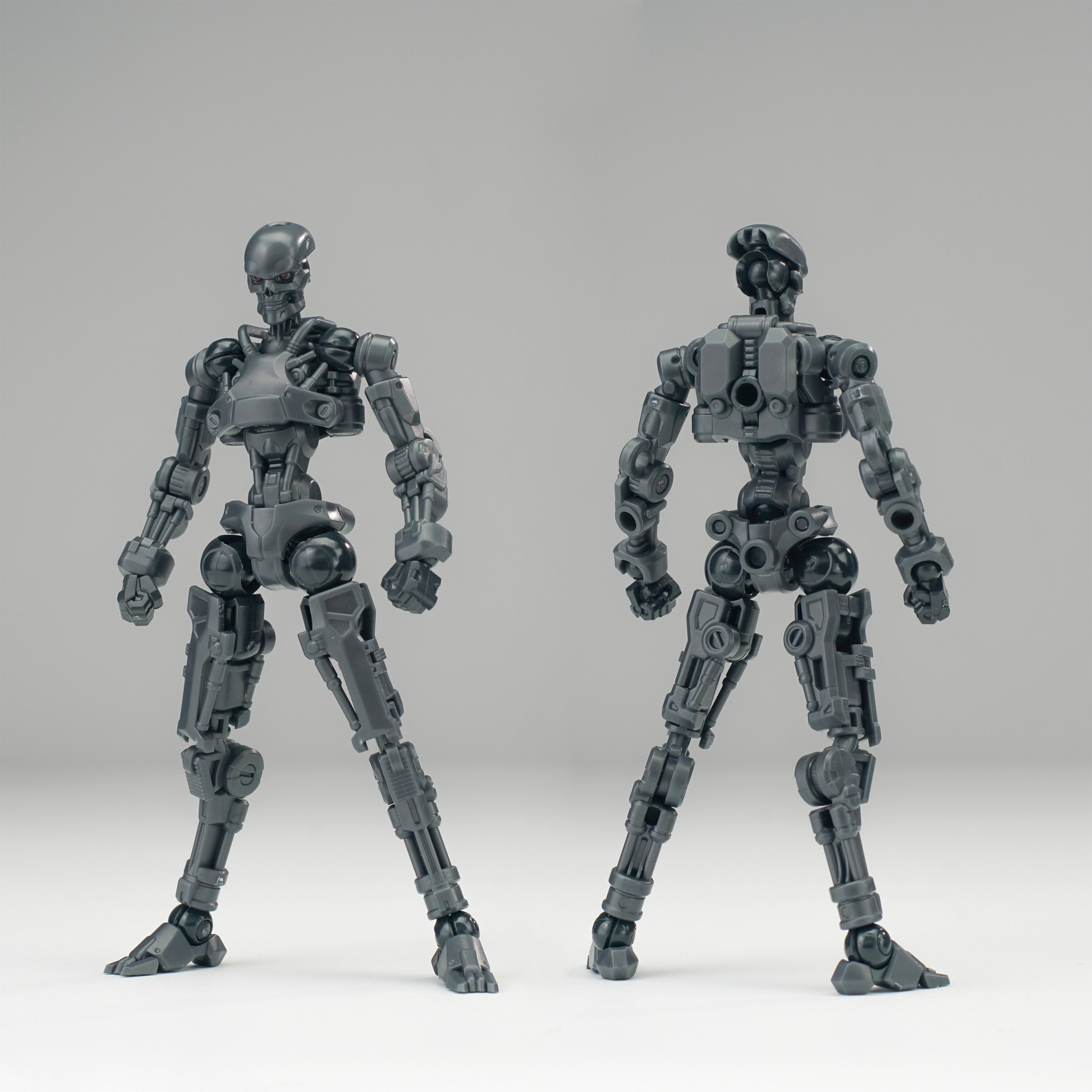 3 Min Project Series Xentinel (Silver) 1/18 Scale Plastic Model