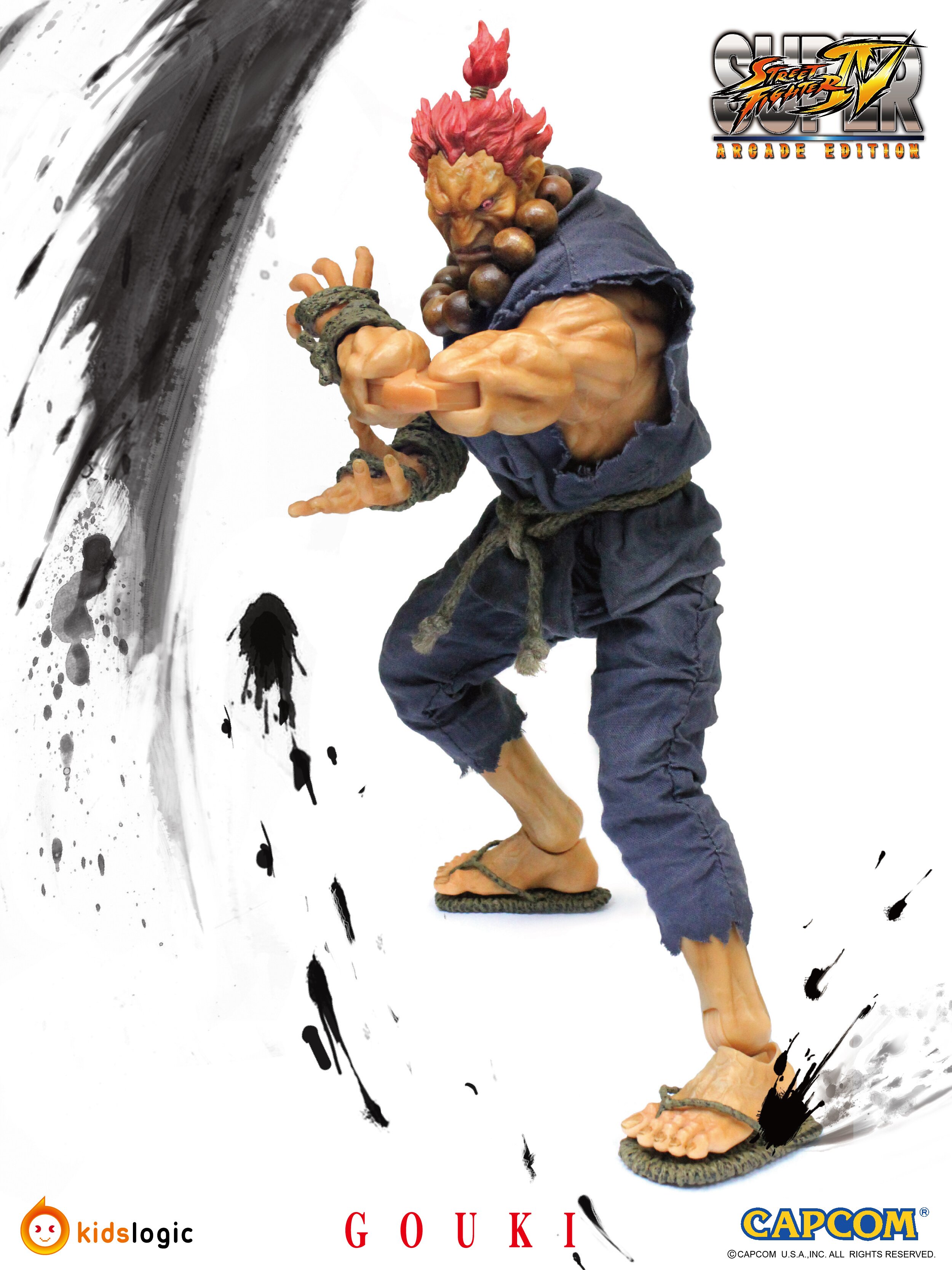 Action Nations 1/6 Scale Street Fighter IV Action Figure - Akuma (Gouki)