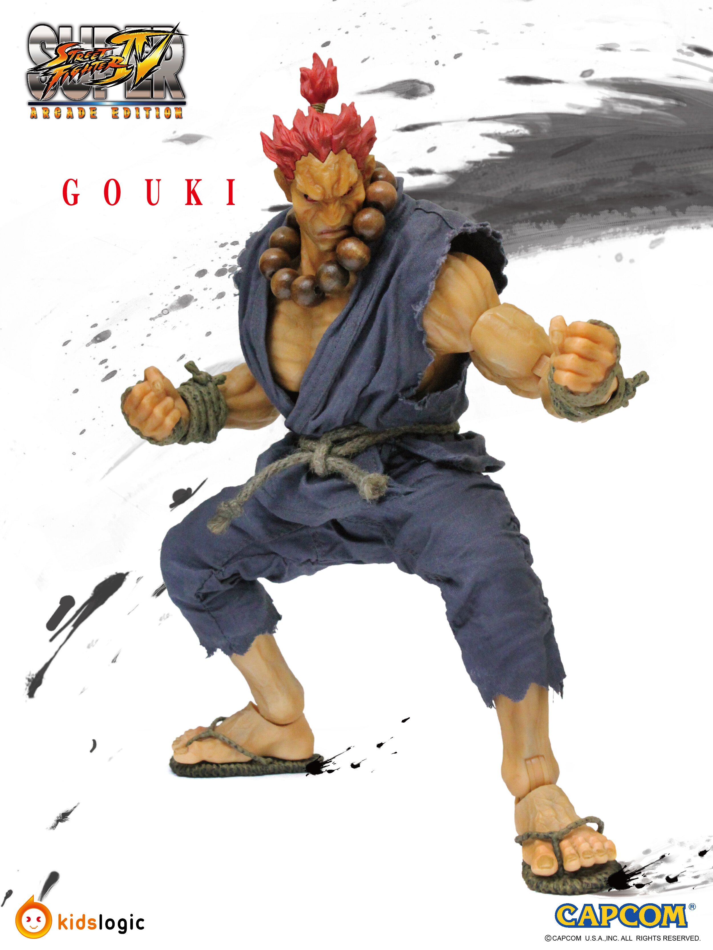 Action Nations 1/6 Scale Street Fighter IV Action Figure - Akuma (Gouki)