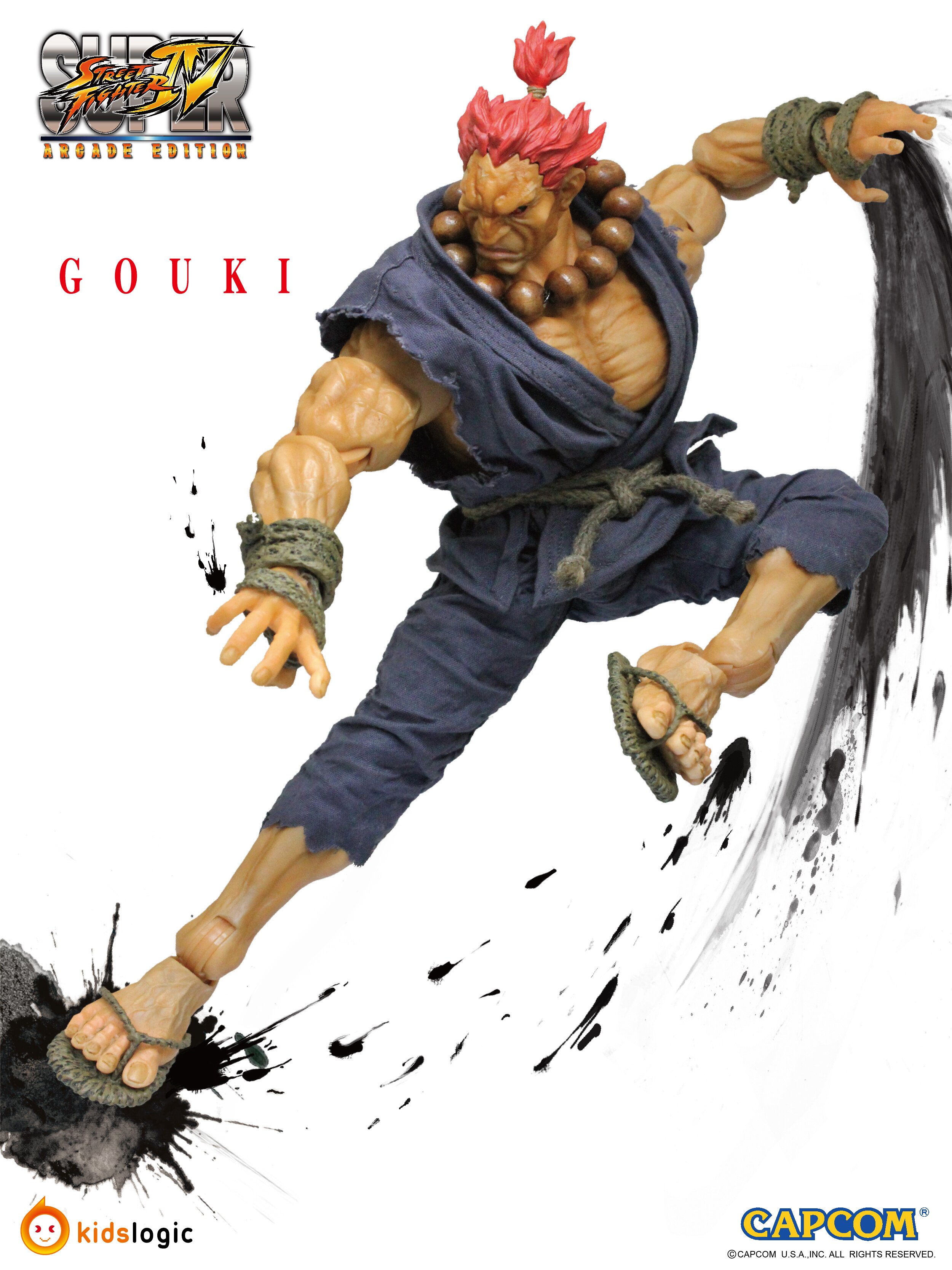 Action Nations Street Fighter 2 Akuma Figure: Sentinel - Tokyo Otaku Mode  (TOM)