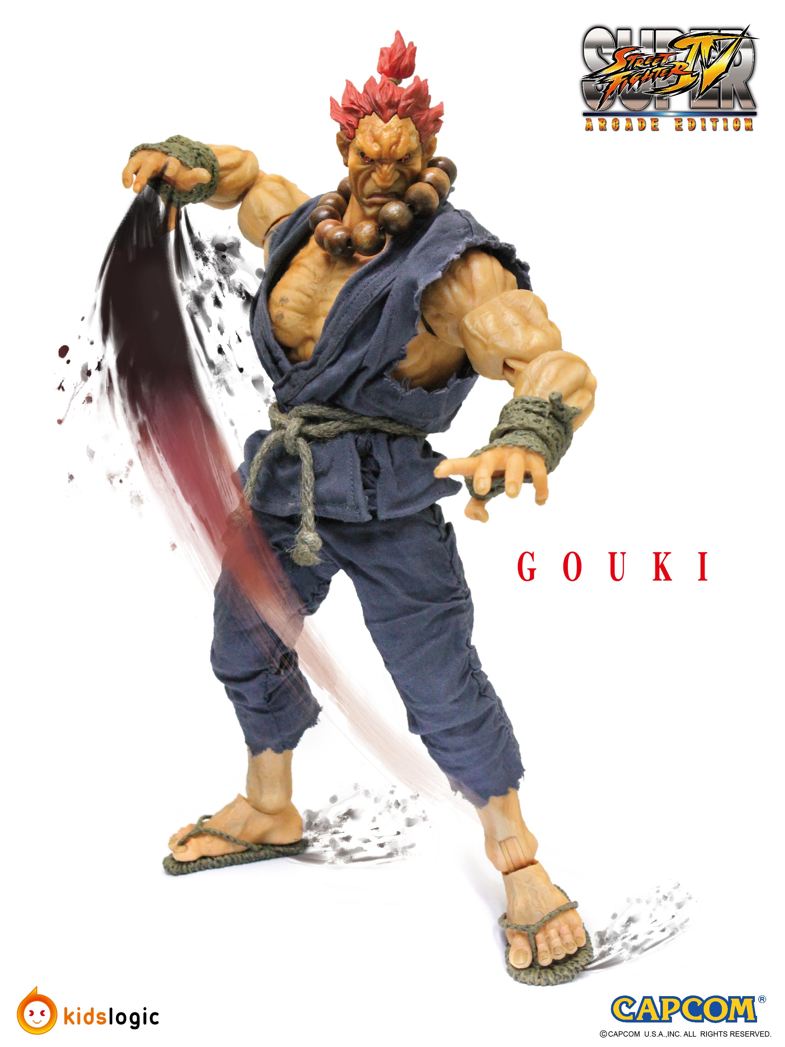 Action Nations 1/6 Scale Street Fighter IV Action Figure - Akuma