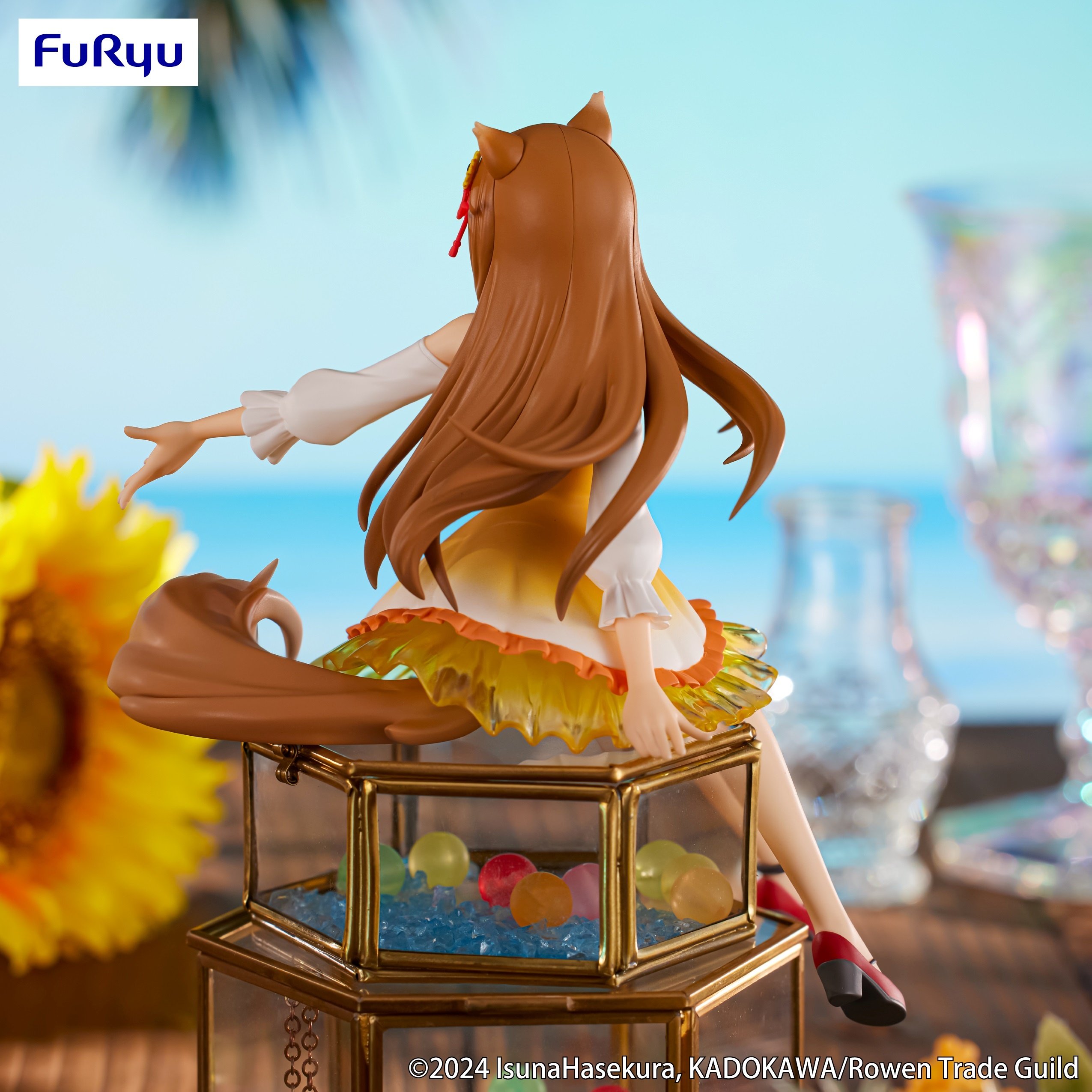 Spice and Wolf Holo: Sunflower Dress Ver. Noodle Stopper Figure