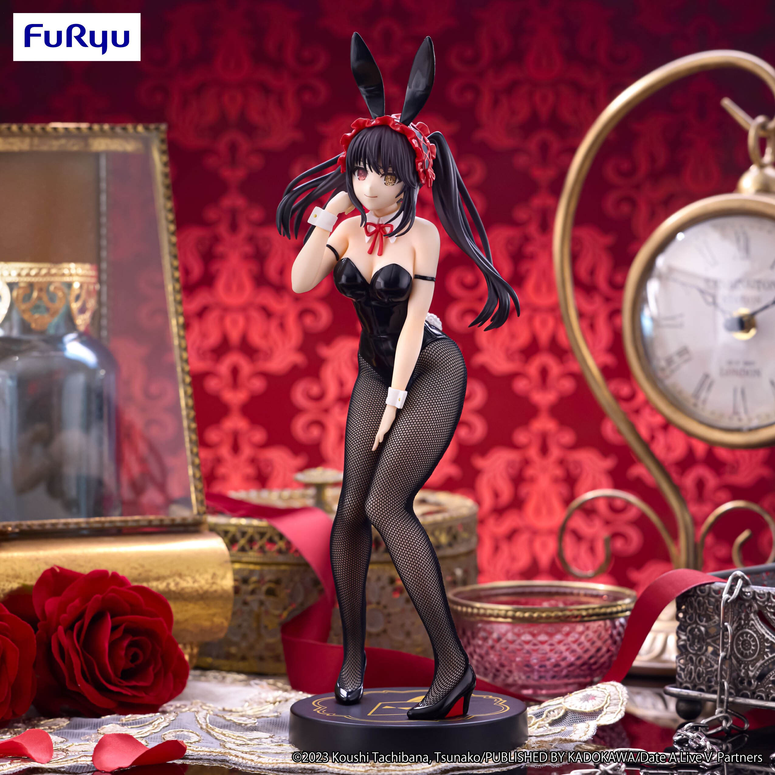 BiCute Bunnies Figure Date A Live Ⅴ Kurumi Tokisaki: Black