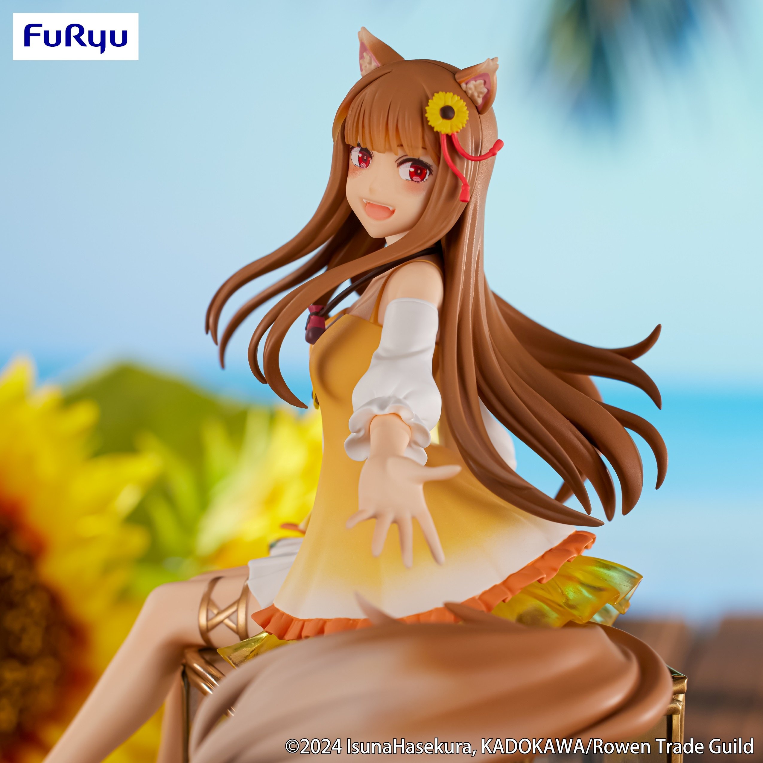 Spice and Wolf Holo: Sunflower Dress Ver. Noodle Stopper Figure