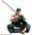 Pirate Hunter Zoro from One Piece Has a Moment with His Sword for This Seated P.O.P. Figure! 2