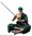 Pirate Hunter Zoro from One Piece Has a Moment with His Sword for This Seated P.O.P. Figure! 5