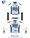 Hakuho Jogakuen Space Yacht Club cycling team jersey &copy; 2011 Y&umacr;ichi Sasamoto / Asahi Shimbun Publications Inc., Bodacious Space Pirates Production Committee