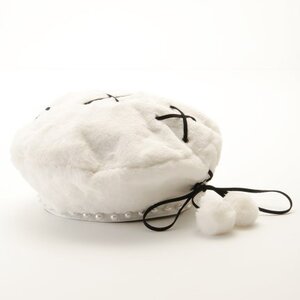 swankiss 白 rabbitキャップ swankiss rabbitキャップ